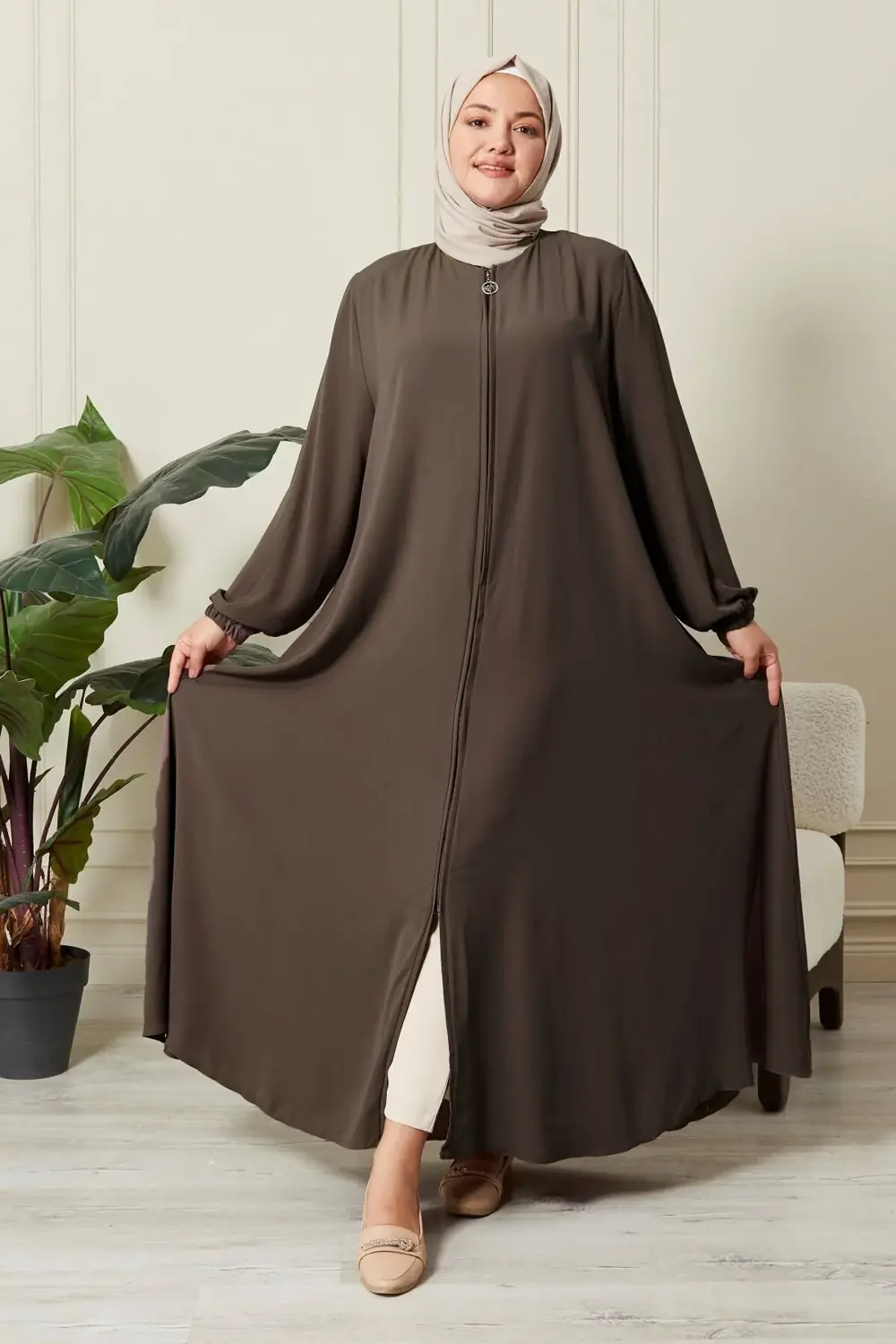 Kadın Büyük Beden Mevlana Ferace