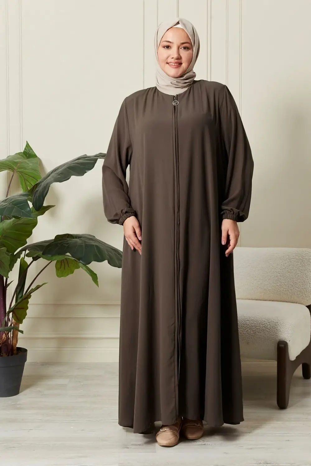 Kadın Büyük Beden Mevlana Ferace