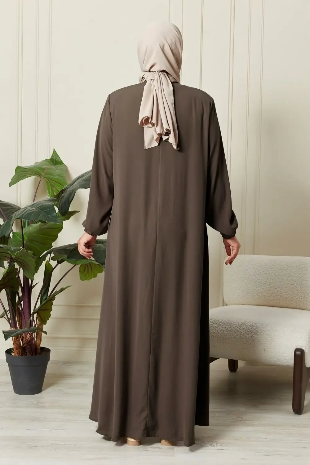 Kadın Büyük Beden Mevlana Ferace