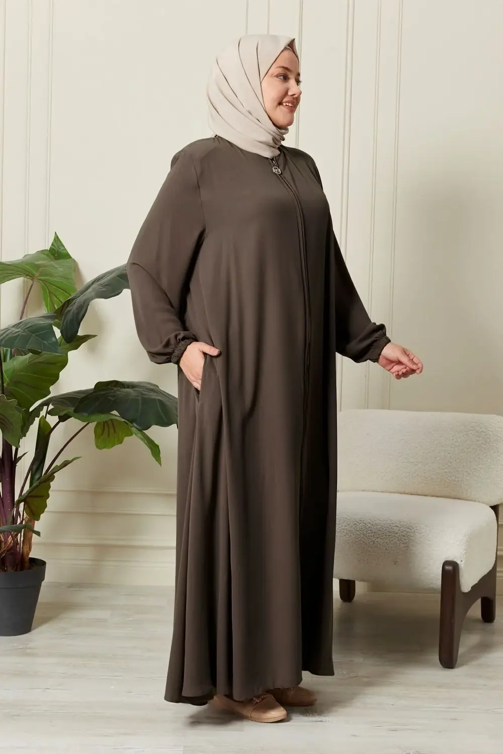 Kadın Büyük Beden Mevlana Ferace