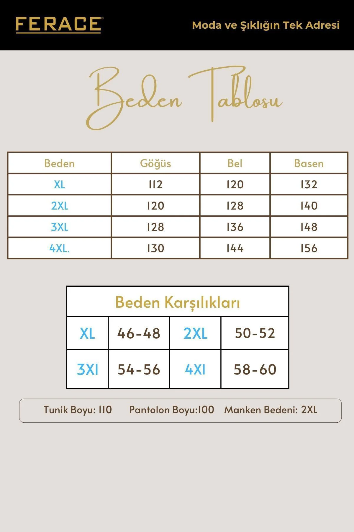 Kadın Büyük Beden Model Kumaş 2'li Takım
