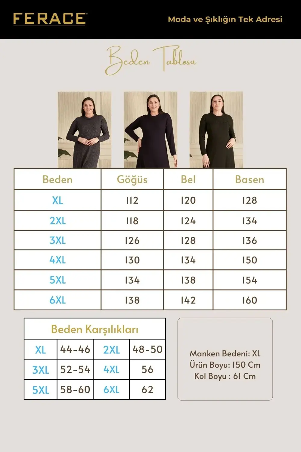 Kadın Büyük Beden Nergiz Jakar Tesettür Anne Elbise