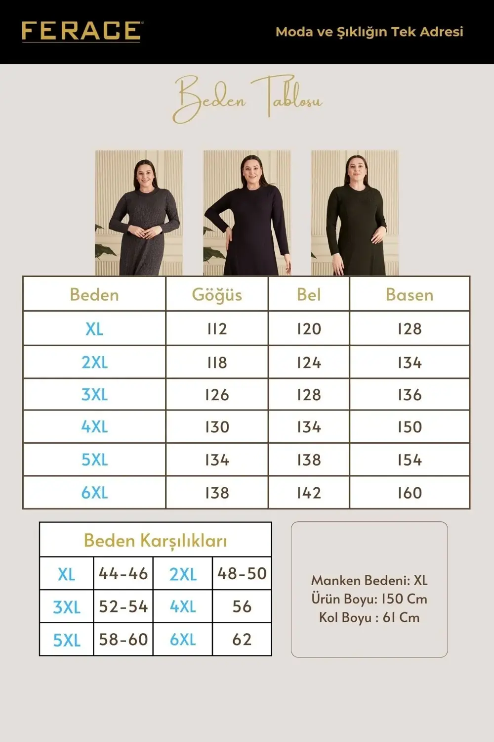 Kadın Büyük Beden Nergiz Jakar Tesettür Anne Elbise