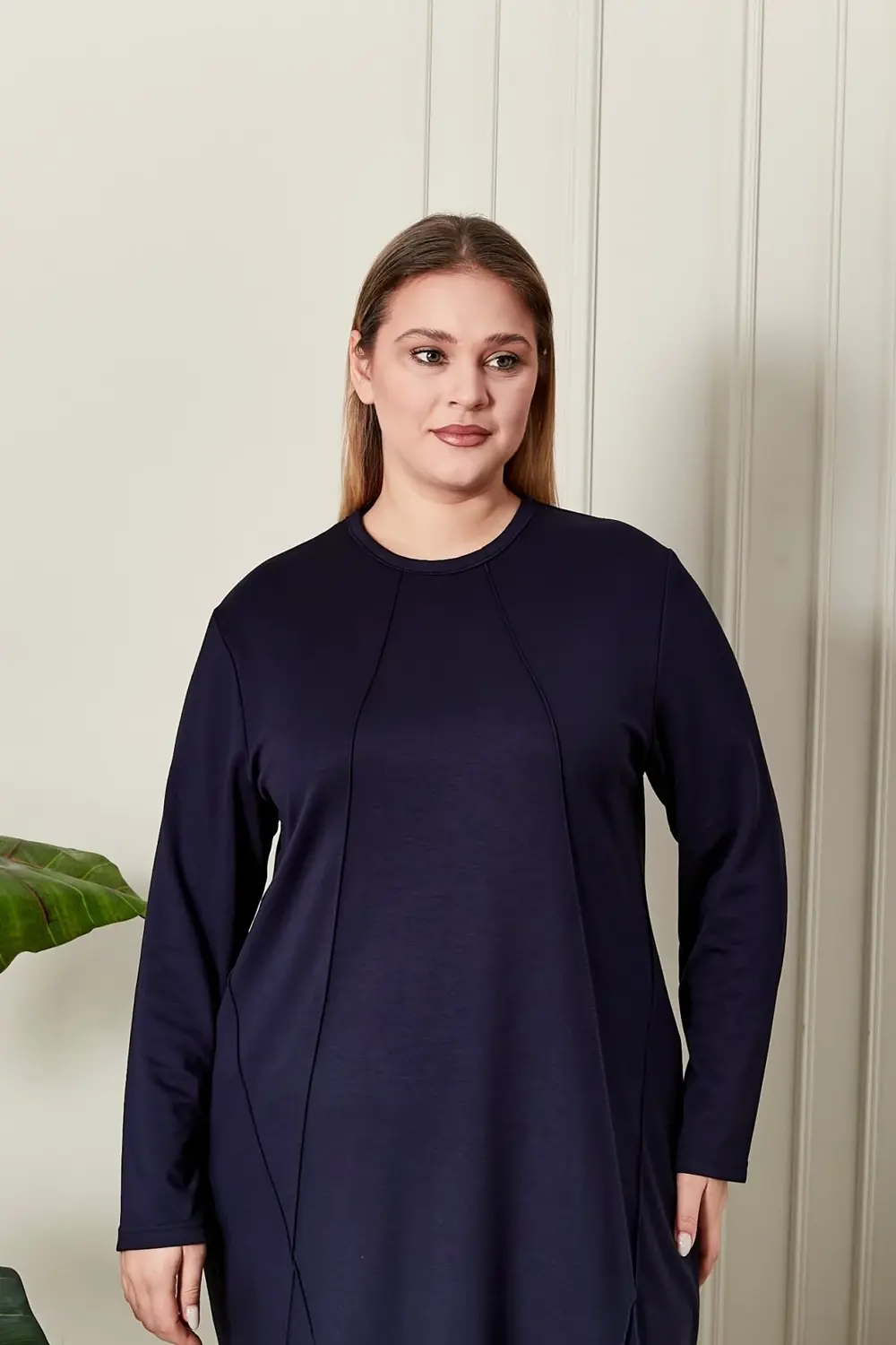 Kadın Büyük Beden Nervürlü Takım