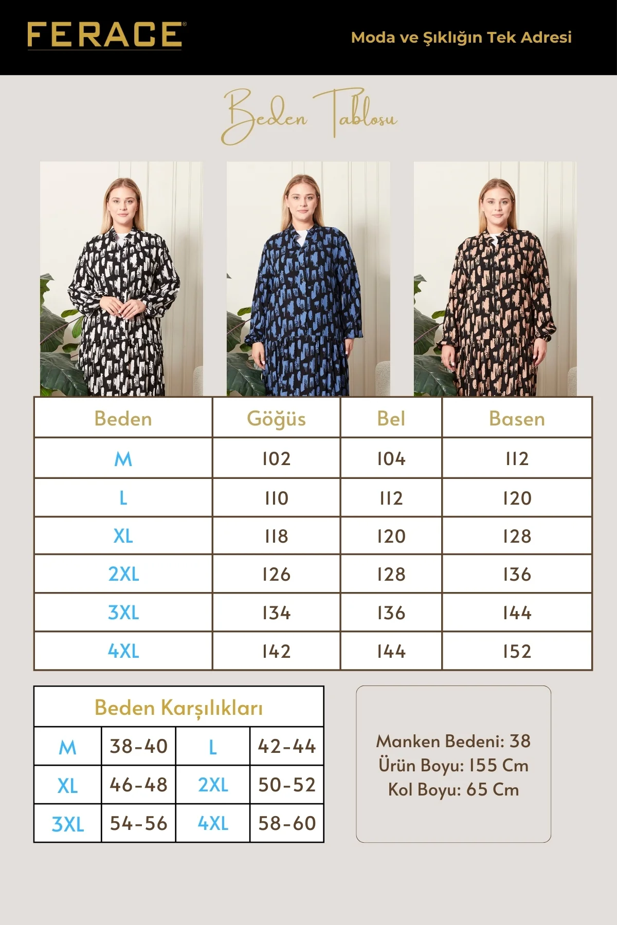 Kadin Buyuk Beden Oversize Rahat Kalıp Yazlik Elbise Alaçatı Mode
