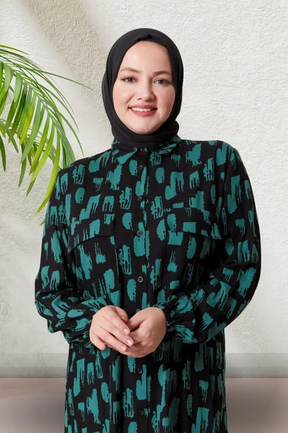 Kadin Buyuk Beden Oversize Rahat Kalıp Yazlik Elbise Alaçatı Mode