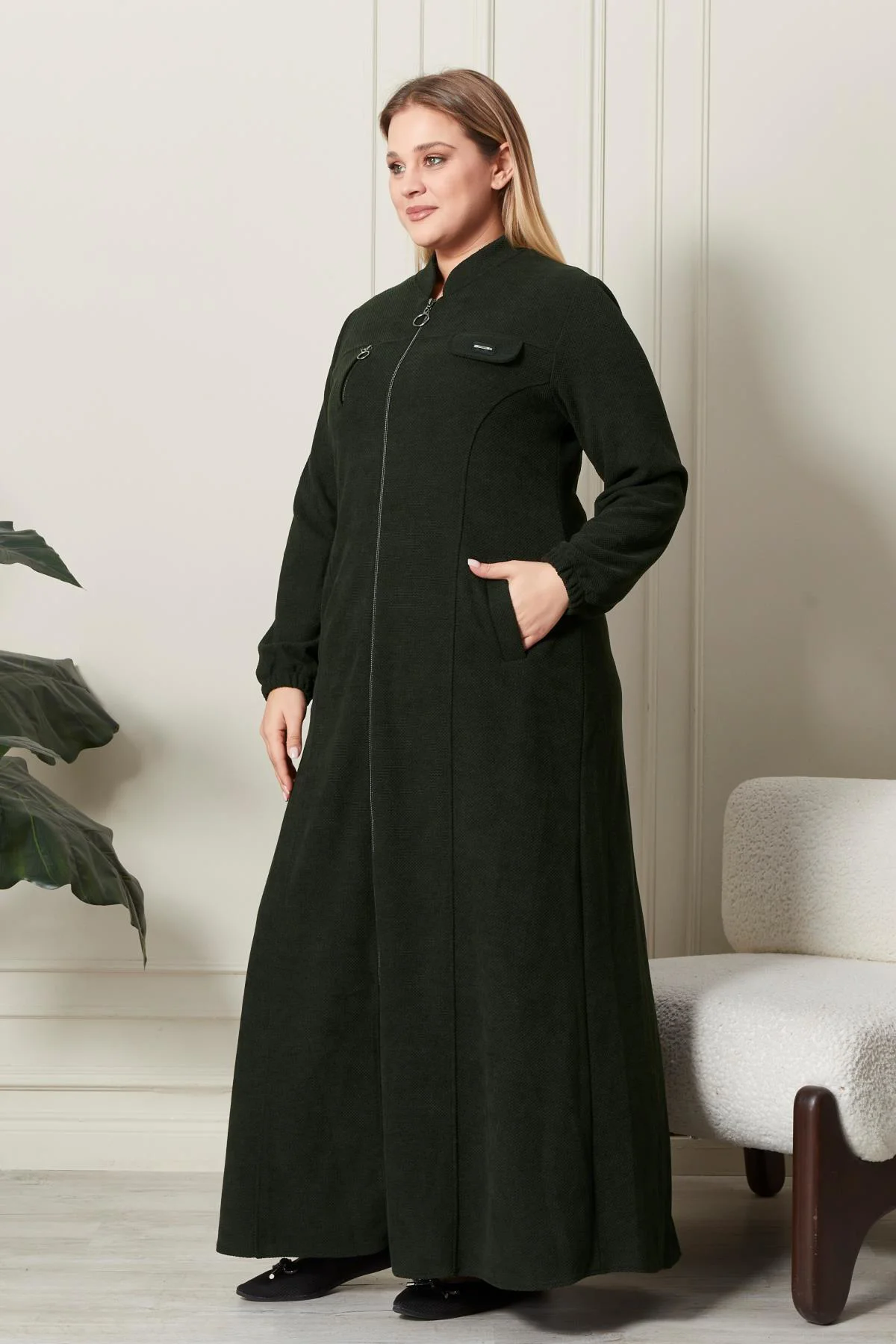 Kadın Büyük Beden Pardesü