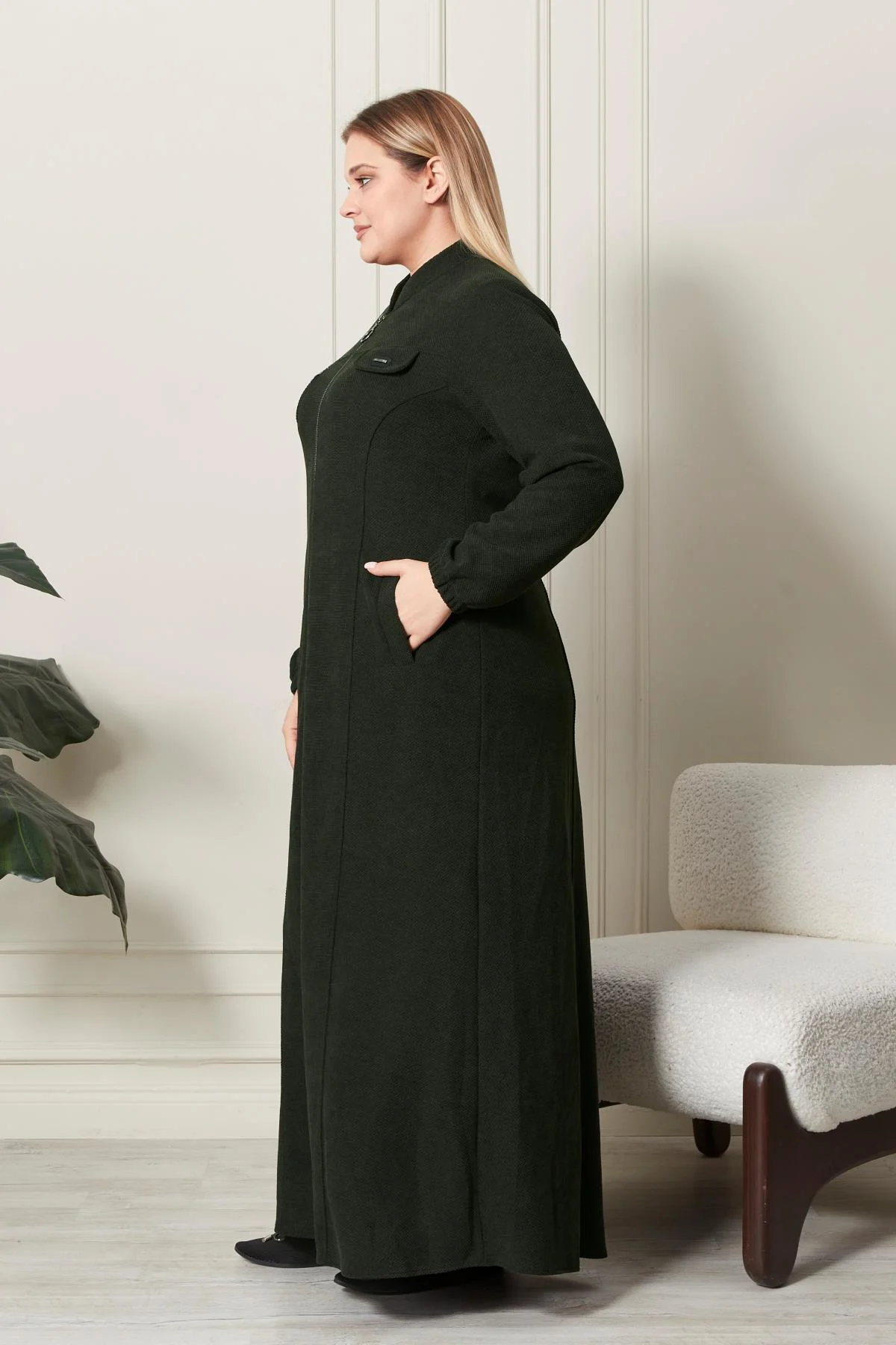 Kadın Büyük Beden Pardesü