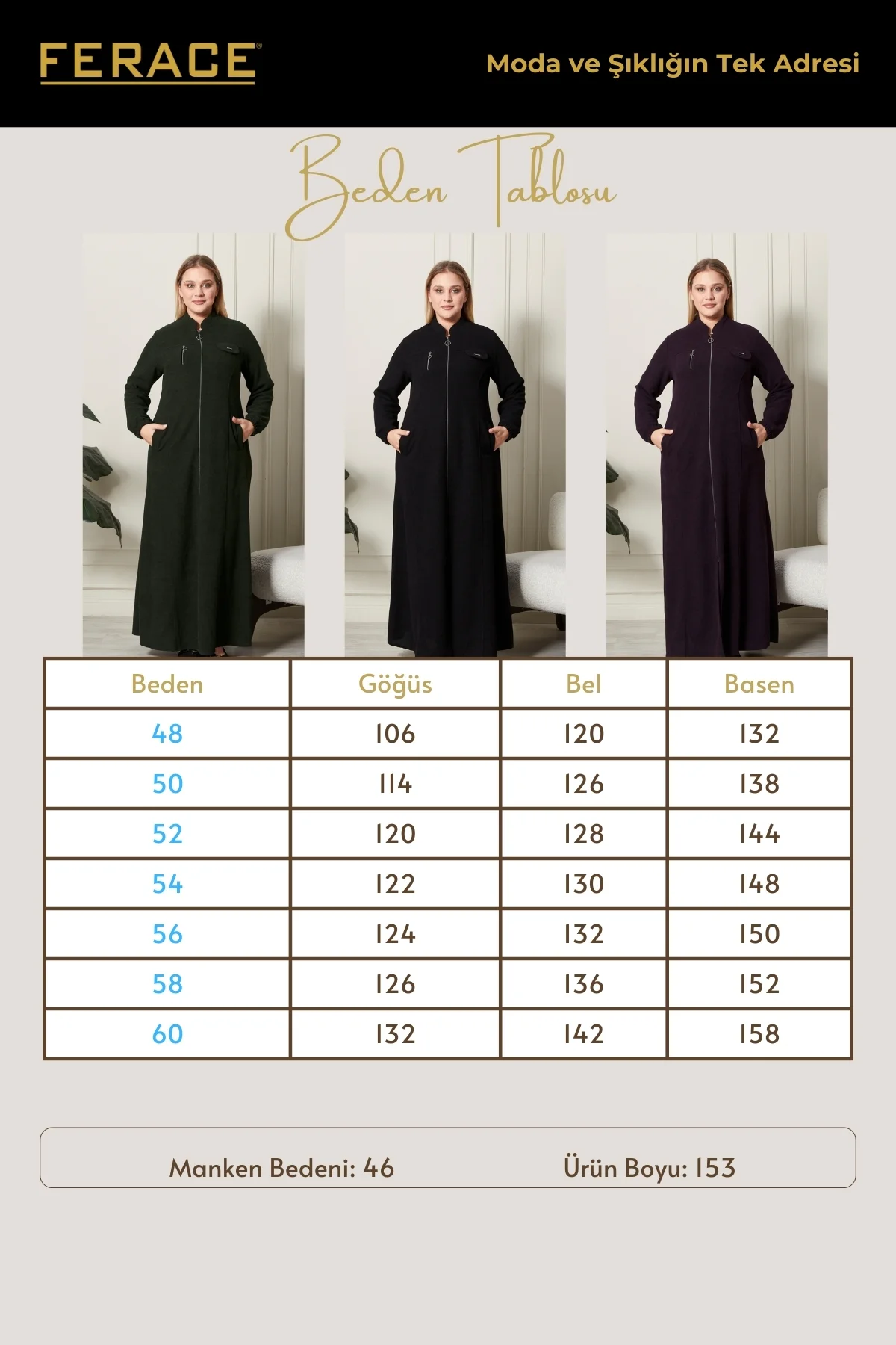 Kadın Büyük Beden Pardesü