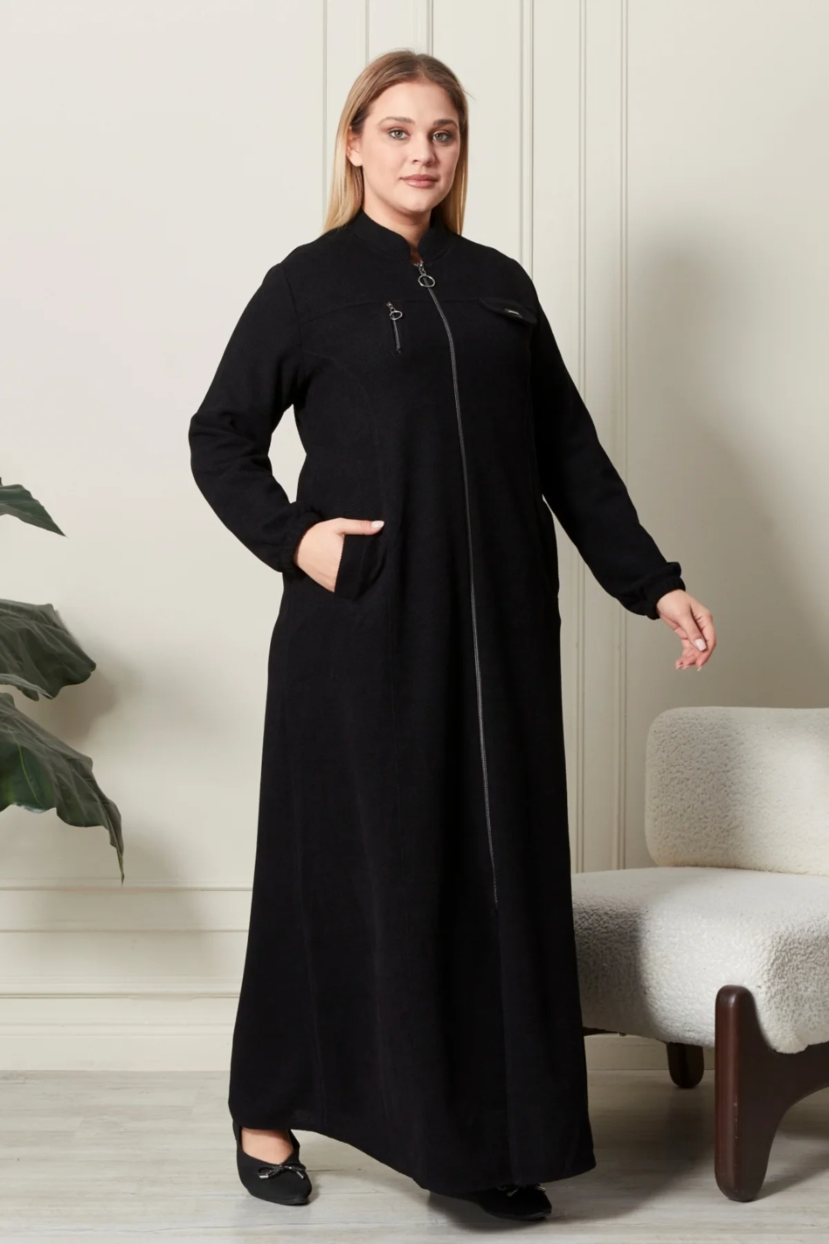 Kadın Büyük Beden Pardesü