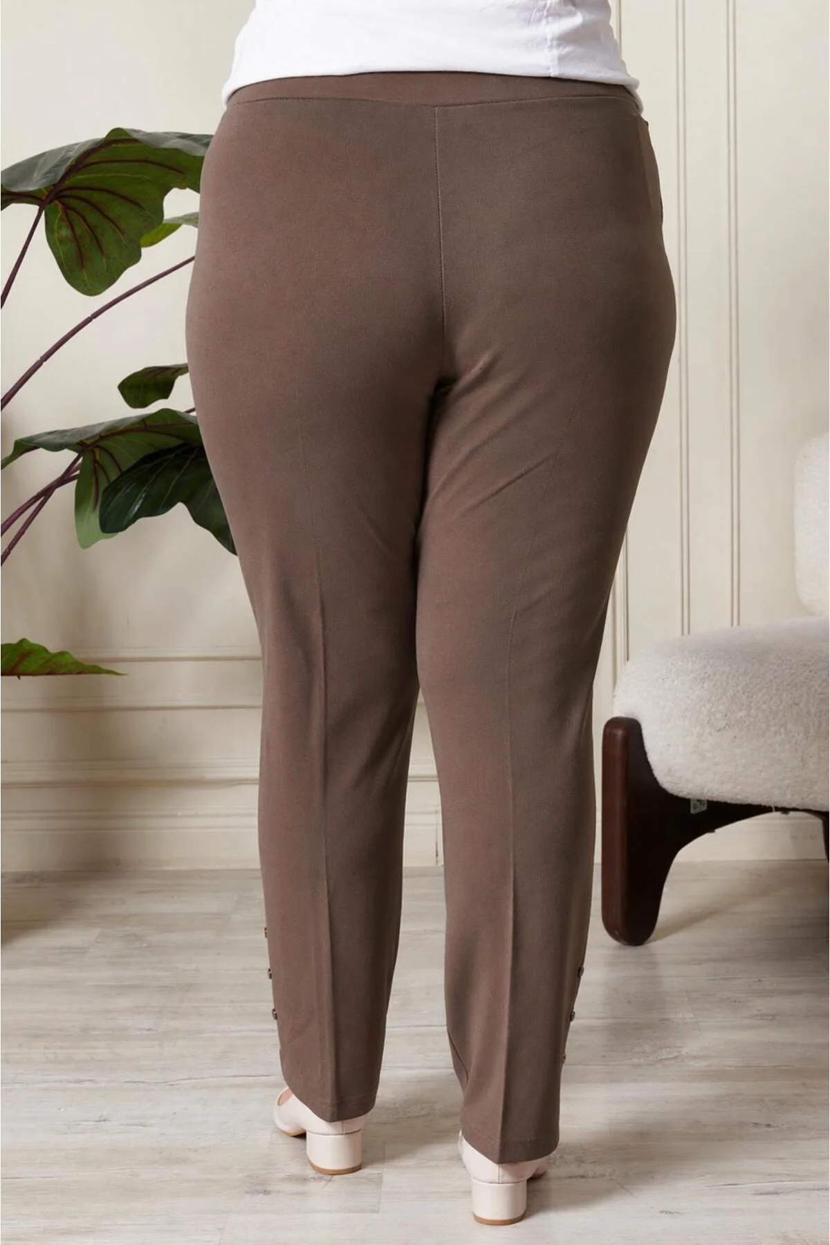 Kadın Büyük Beden Pantolon Kadın Büyük Beden Pantolon - Görsel 7