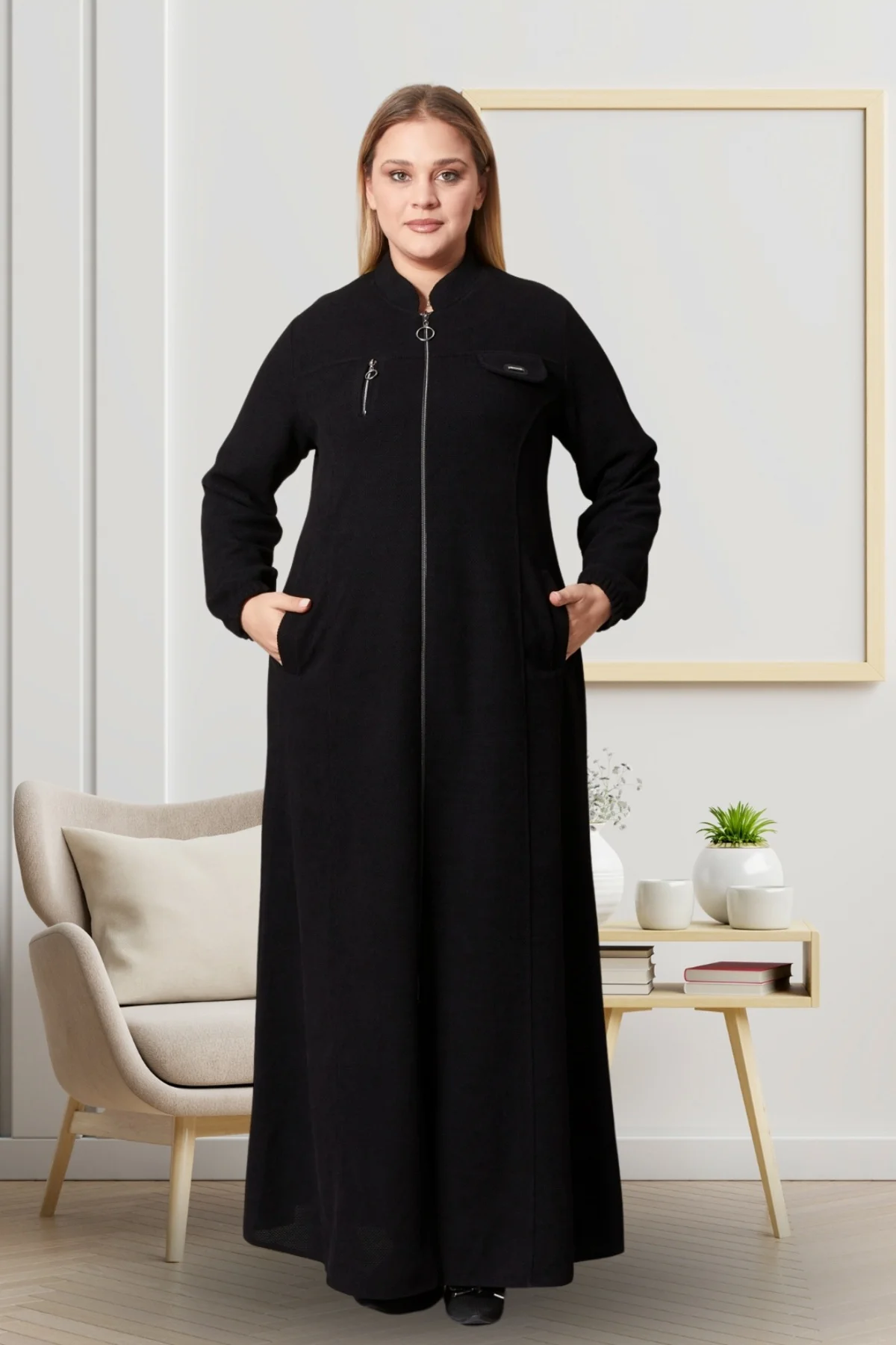 Kadın Büyük Beden Pardesü