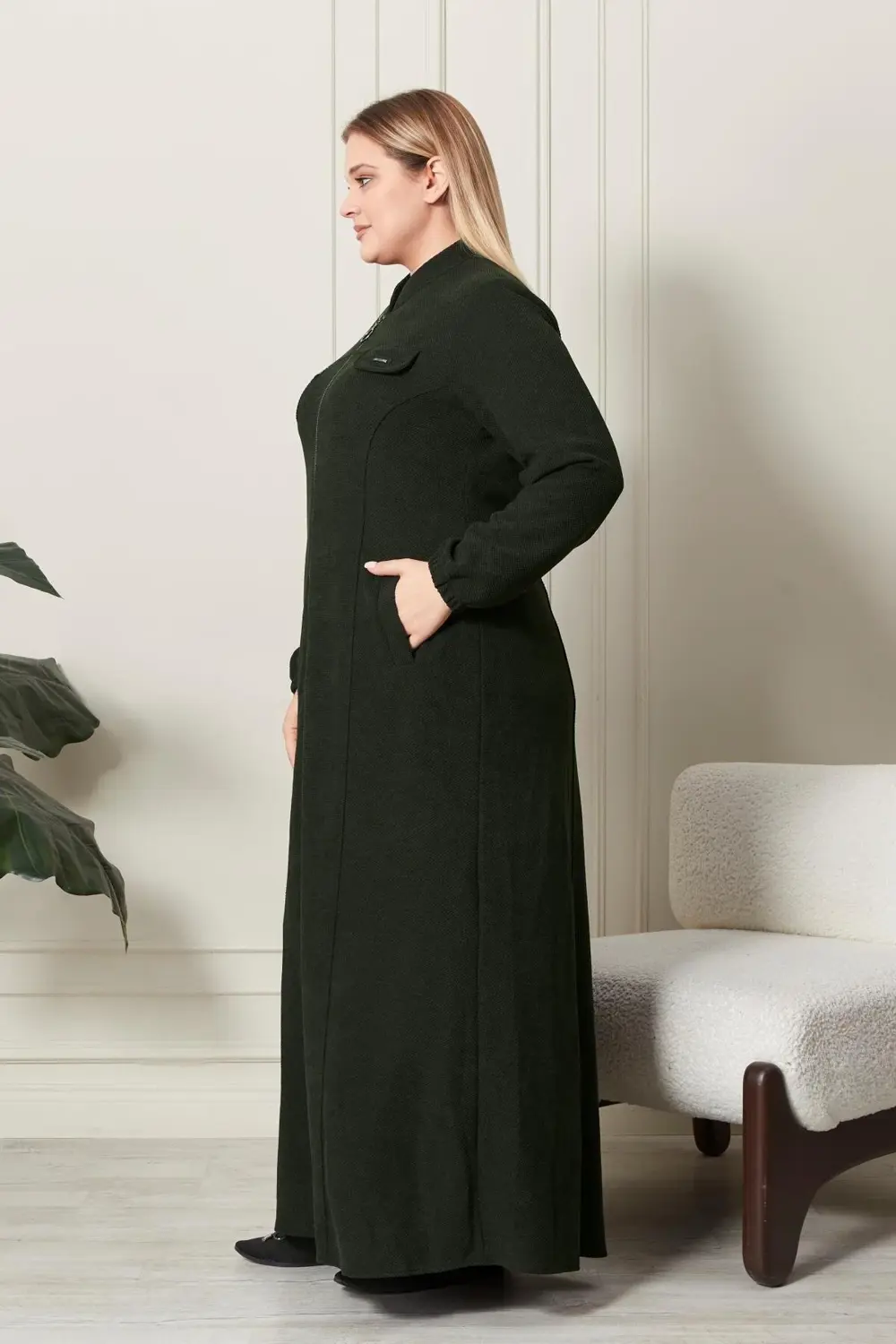 Kadın Büyük Beden Pardesü