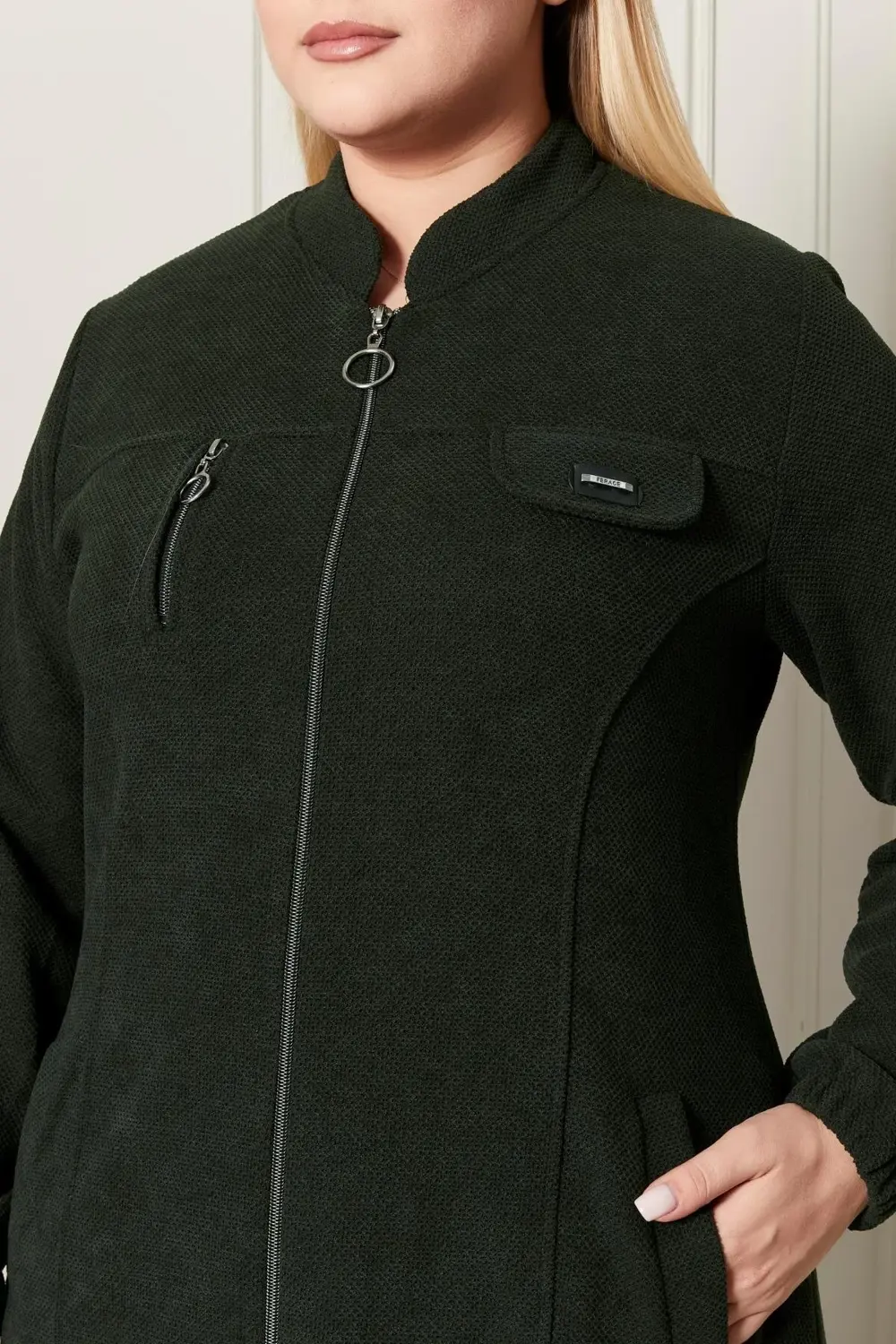 Kadın Büyük Beden Pardesü