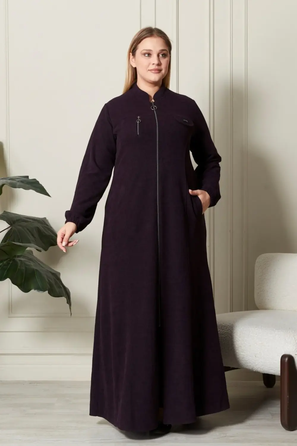 Kadın Büyük Beden Pardesü