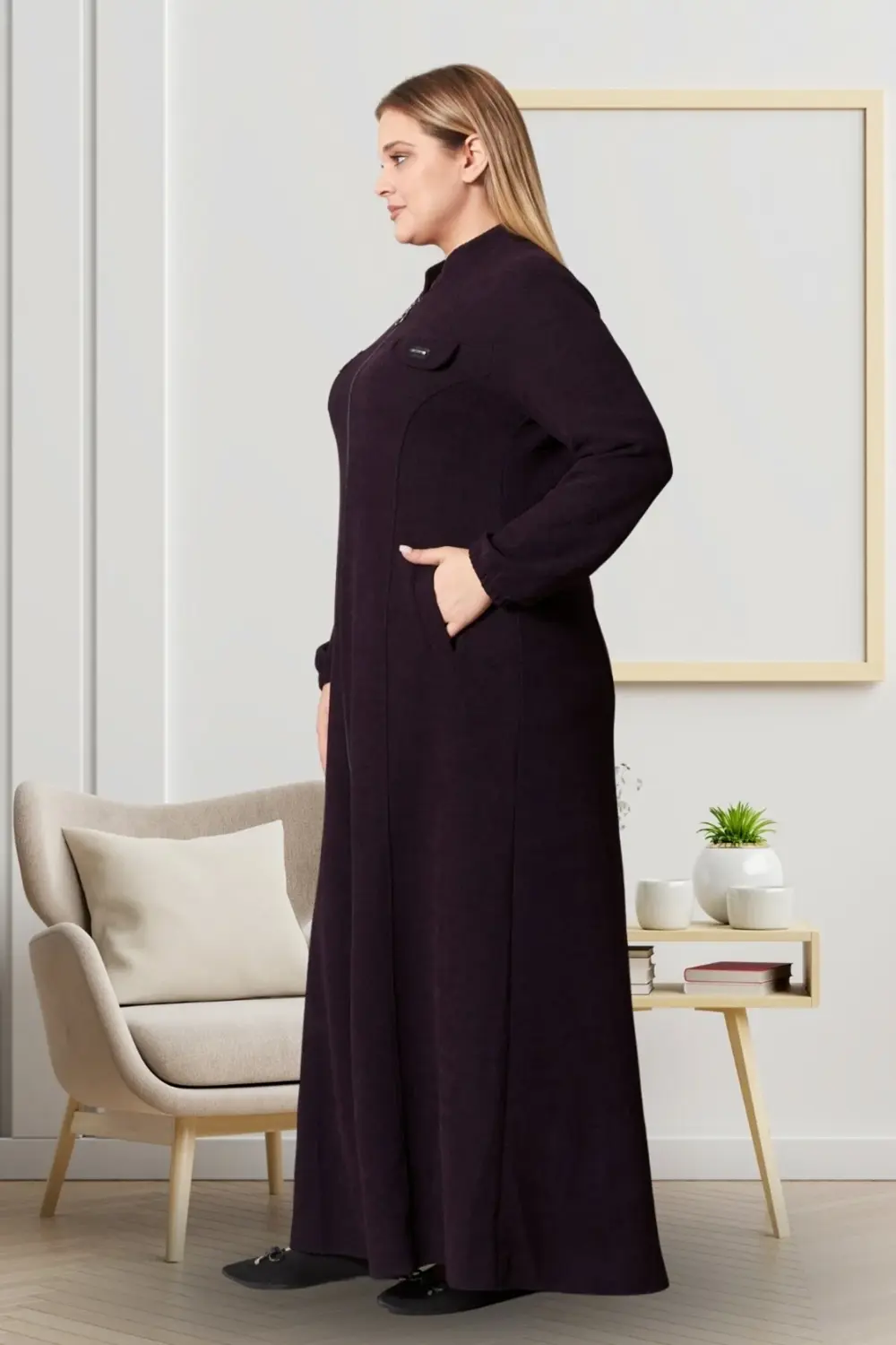 Kadın Büyük Beden Pardesü