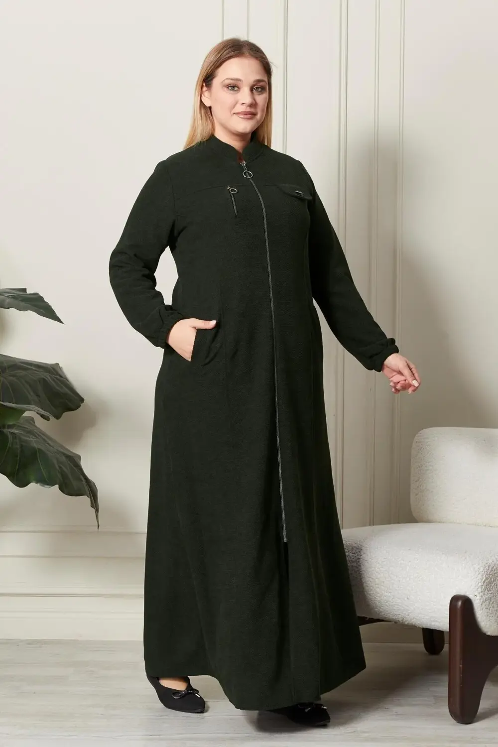 Kadın Büyük Beden Pardesü