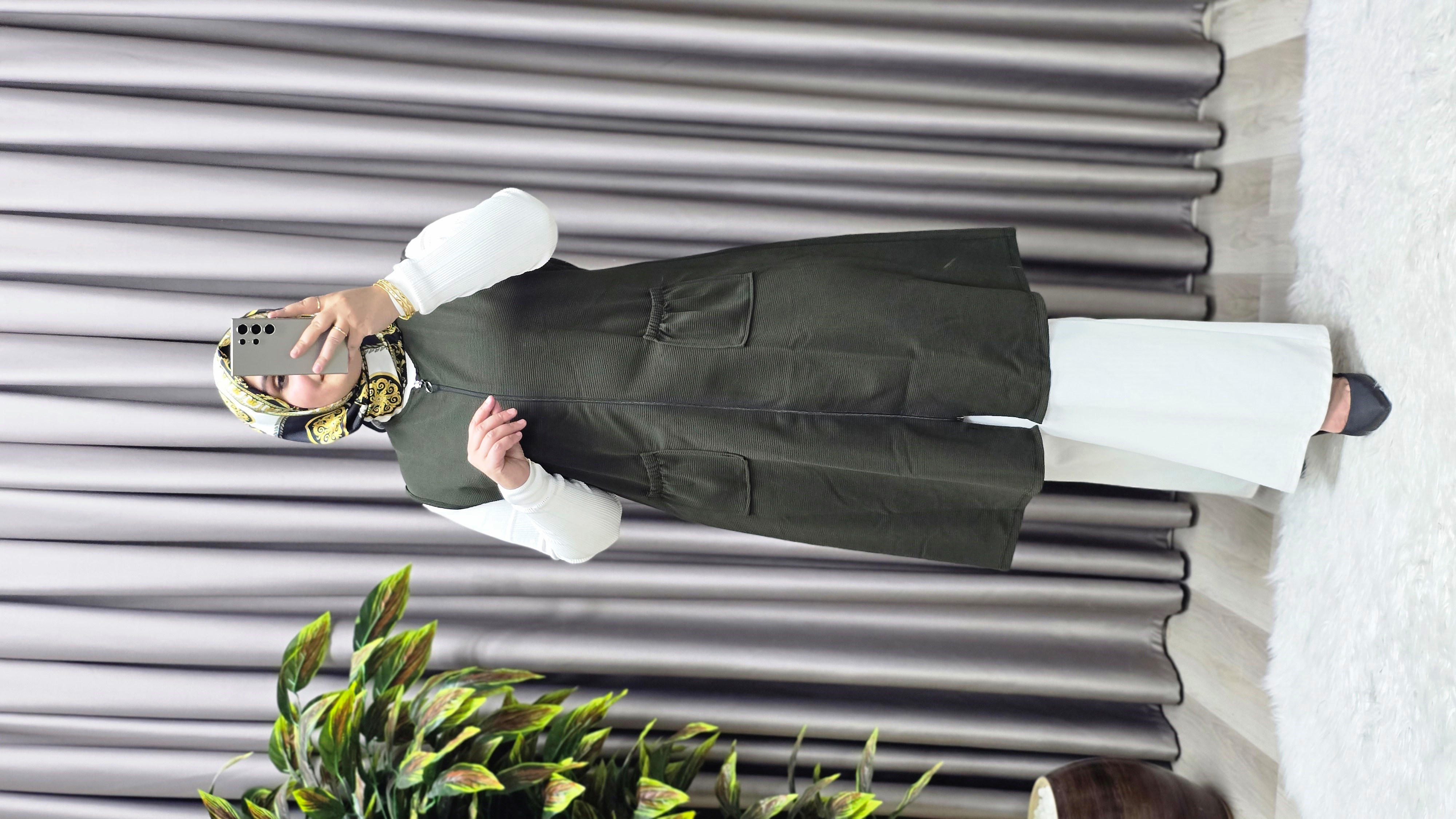 Elmas Tesettür Kadın Büyük Beden Rahat Kalıp Ottoman Kumaş Dört Mevsim Çelik Örm Elmas Tesettür Kadın Büyük Beden Rahat Kalıp Ottoman Kumaş Dört Mevsim Çelik Örm