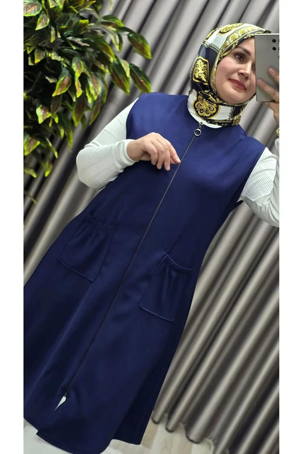 Kadın Büyük Beden Rahat Kalıp Ottoman Kumaş Dört Mevsim Çelik Örm Kadın Büyük Beden Rahat Kalıp Ottoman Kumaş Dört Mevsim Çelik Örm