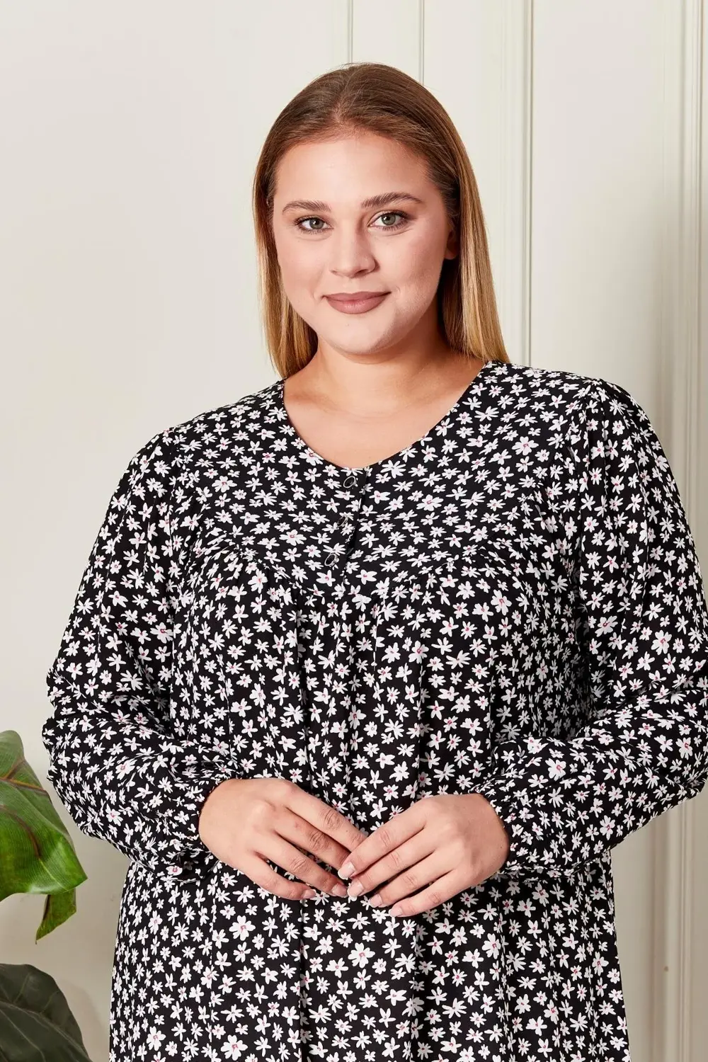 Kadın Büyük Beden Robalı Elbise Kadın Büyük Beden Robalı Elbise