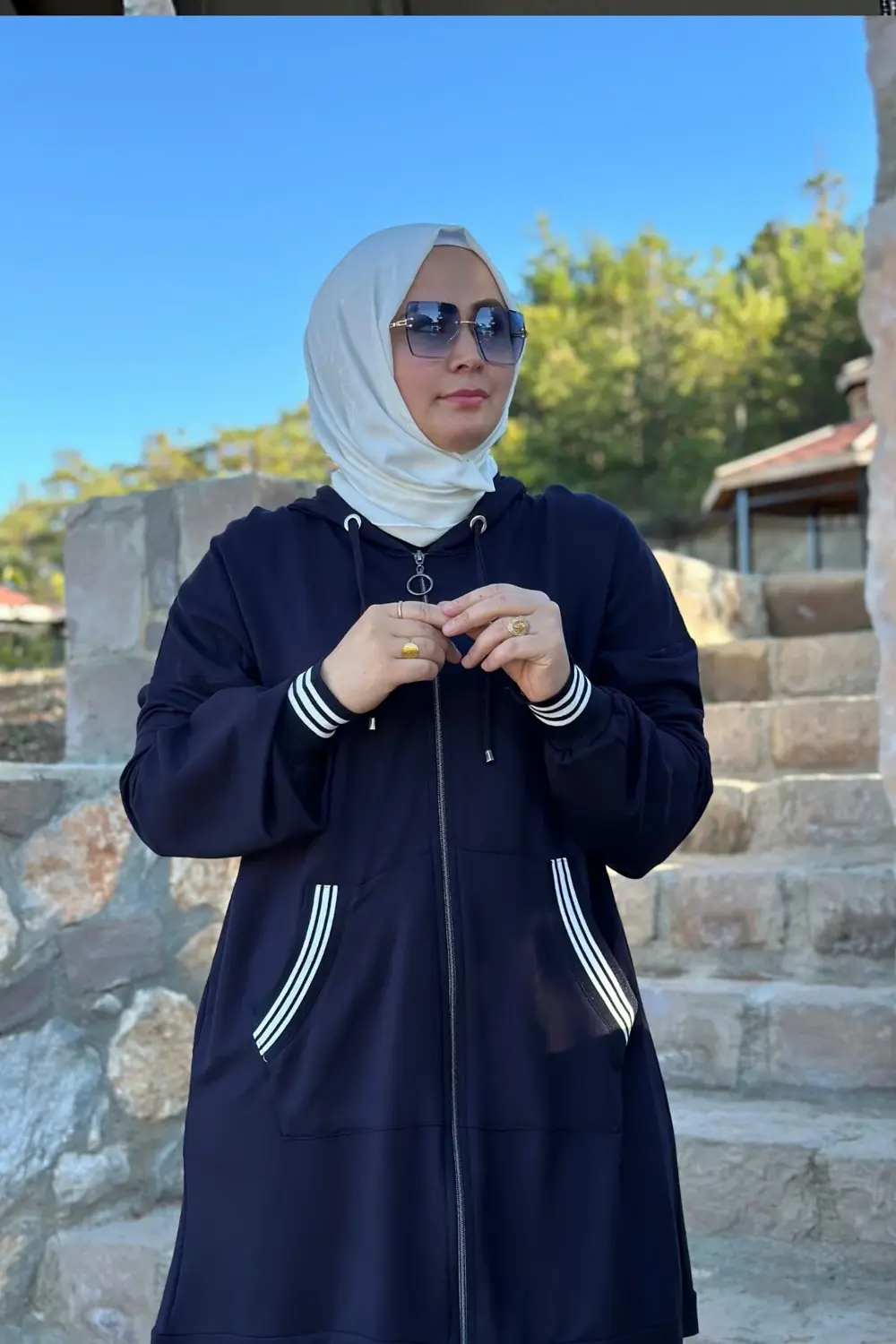 Kadın Büyük Beden Tesetttür Spor ikili Takım