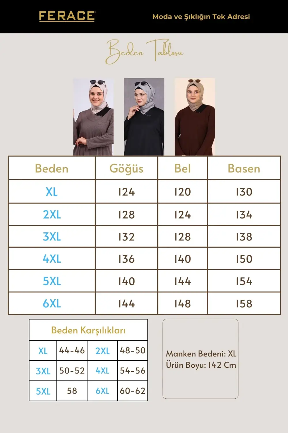 Kadin Buyuk Beden Tesettur Petek Kumaş Jakar Anne Elbisesi Mürdüm