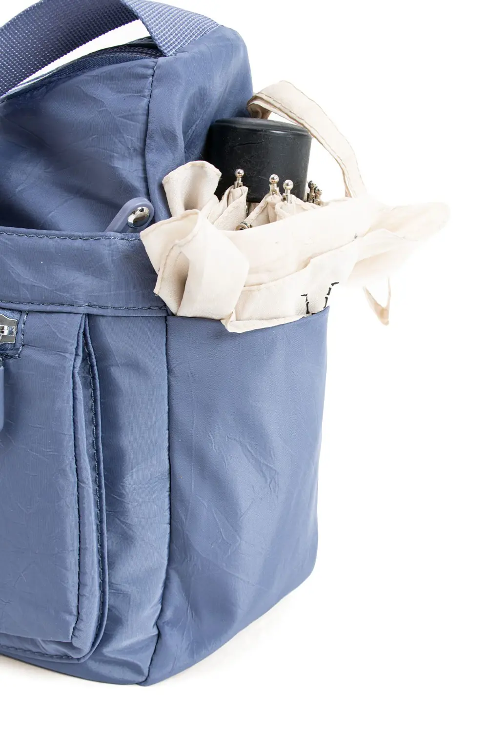 Kadın Çok Gözlü Suya Dayanıklı Paraşüt Kumaş Ayarlanabilir Çapraz