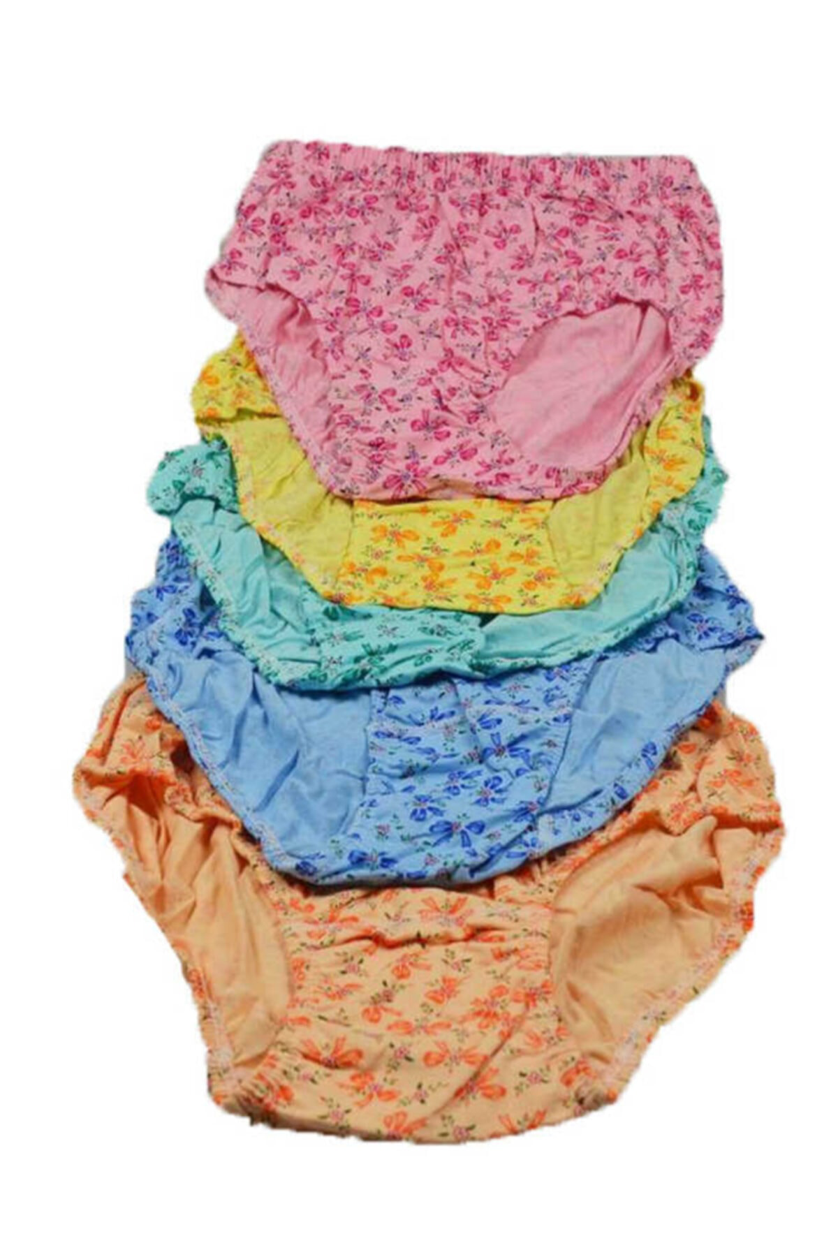 Kadın Çok Renkli Pastel Bato Külot 12'li