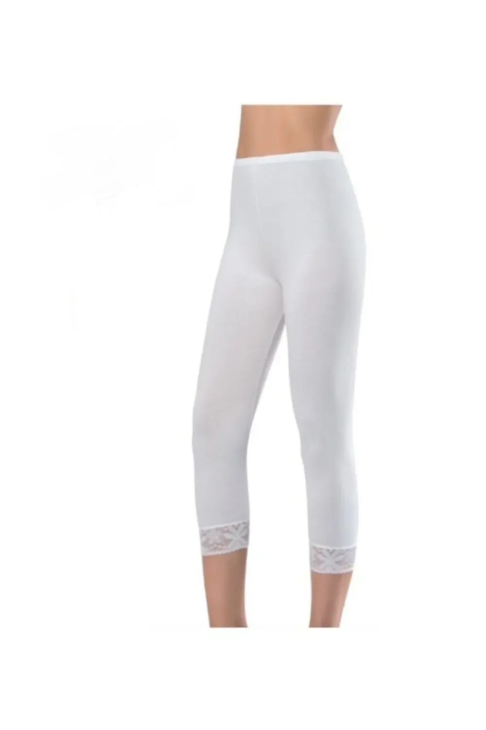 Kadın Dantelli Tayt 2484