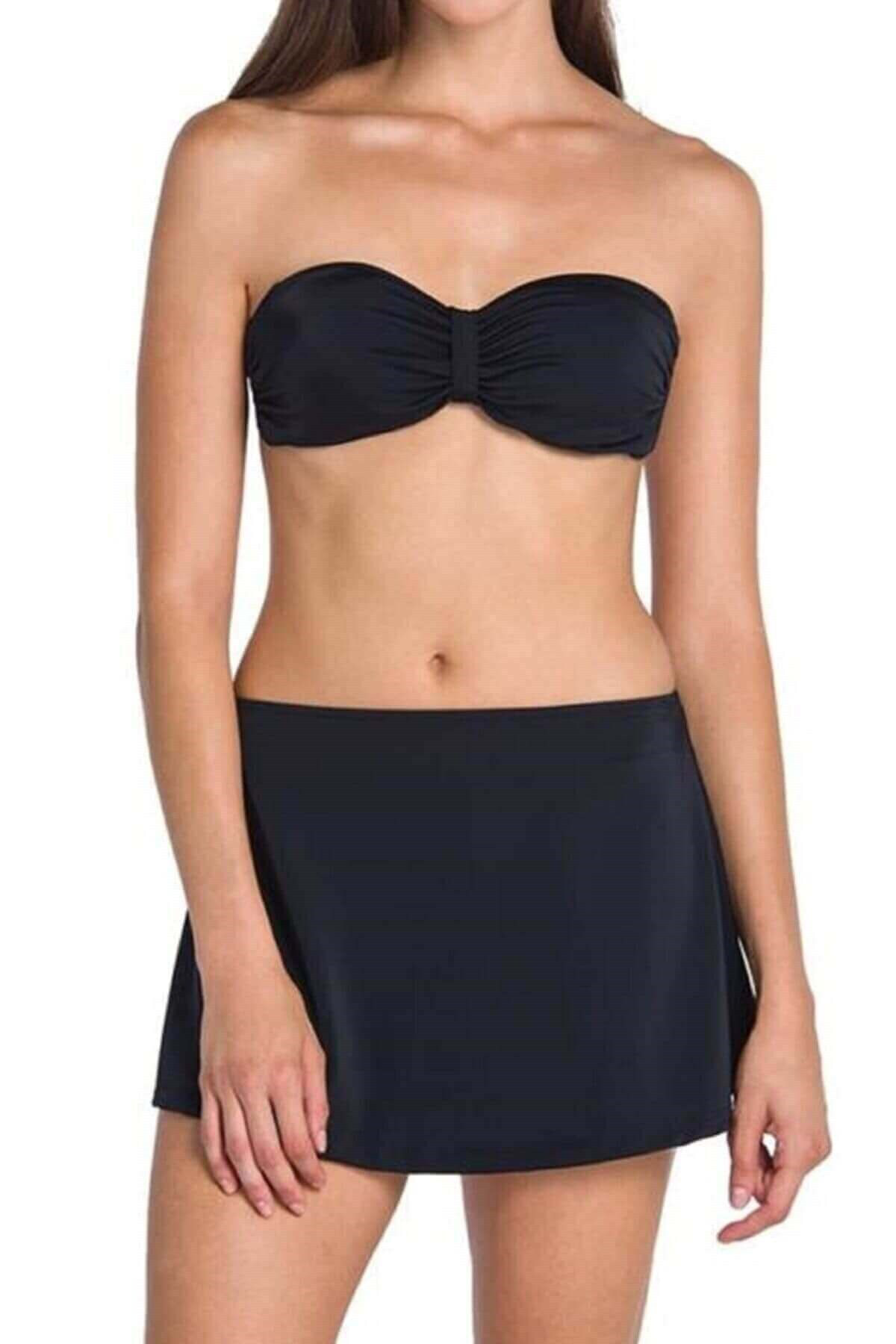 My Sea Kadin Deniz Plaj Eteği - Siyah Lk15