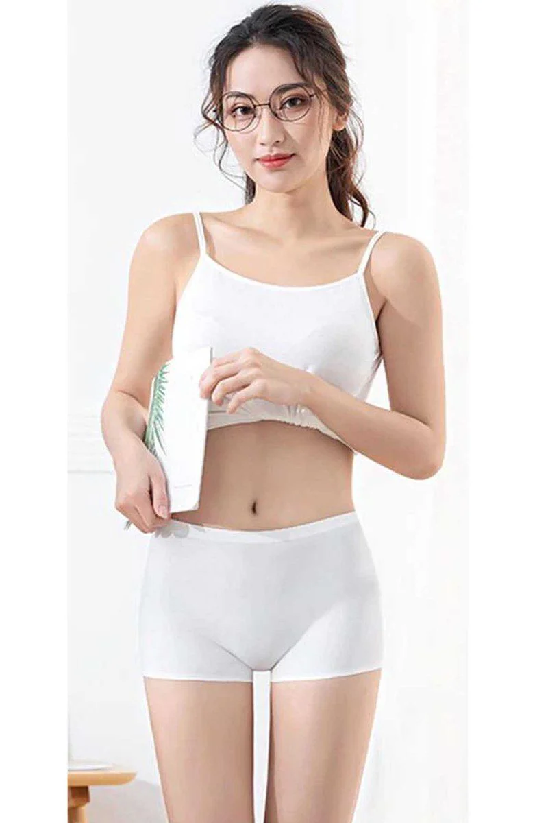 Kadın Dikişsiz Görünmez Mini Şort Boxer - 2'li Paket (Siyah/Beyaz) Fiyatı, Yorumları ve Özellikleri