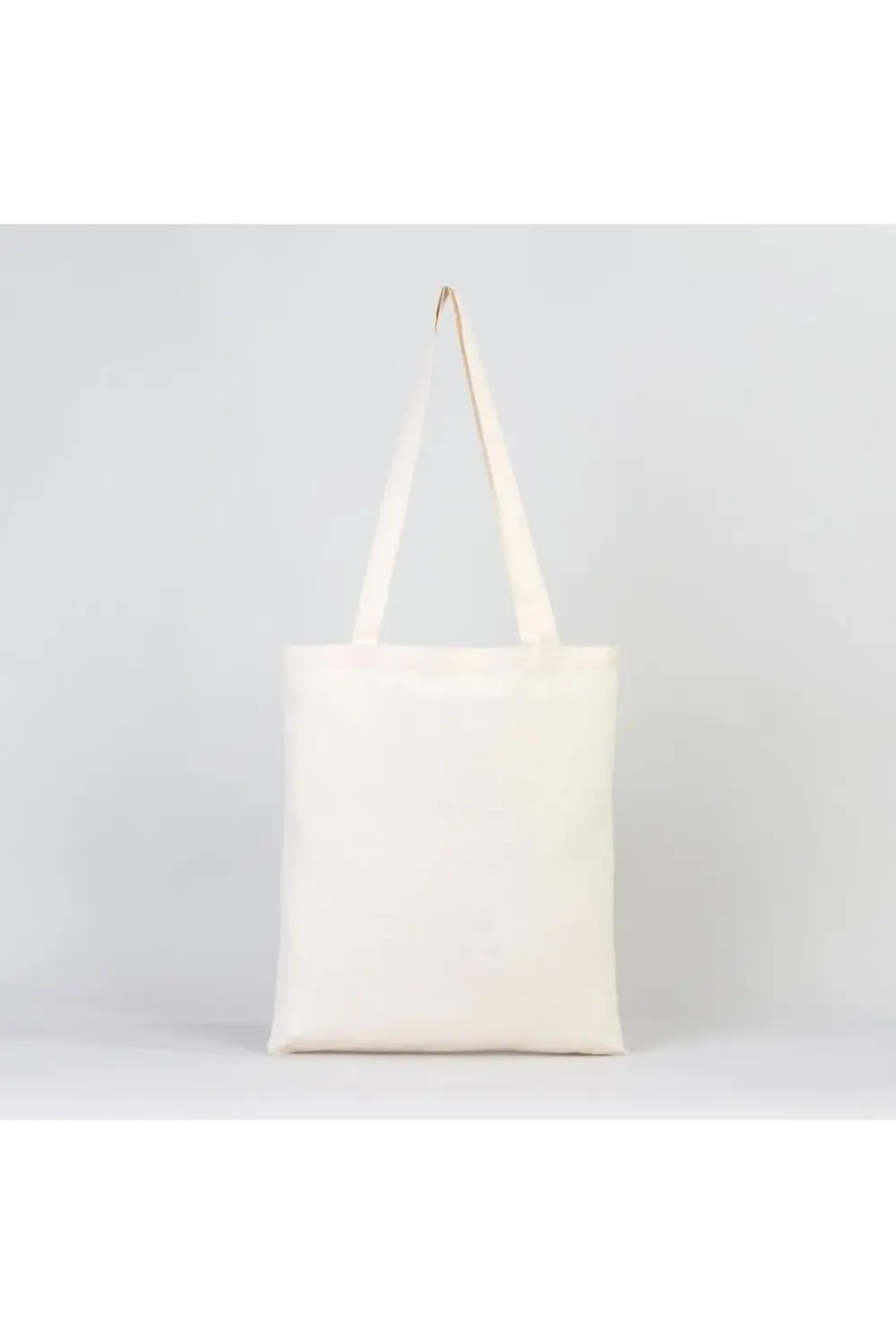 Kadın Doğal Ham Bez Omuz Çanta 35x40