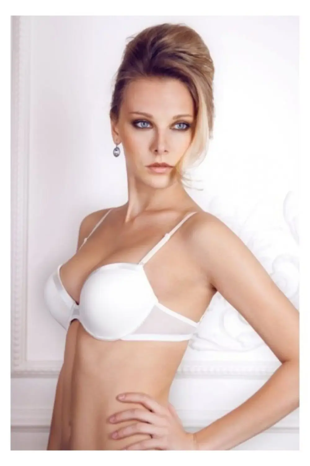 Kadın Ekru Destekli Sütyen 11070st