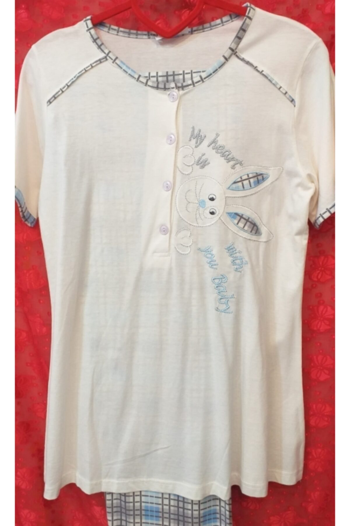 Flz Kadın Ekru Lohusa Seti