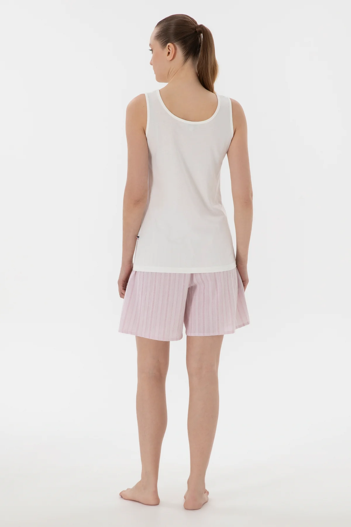 Kadın Ekru Pijama Takımı 50312902-VR019
