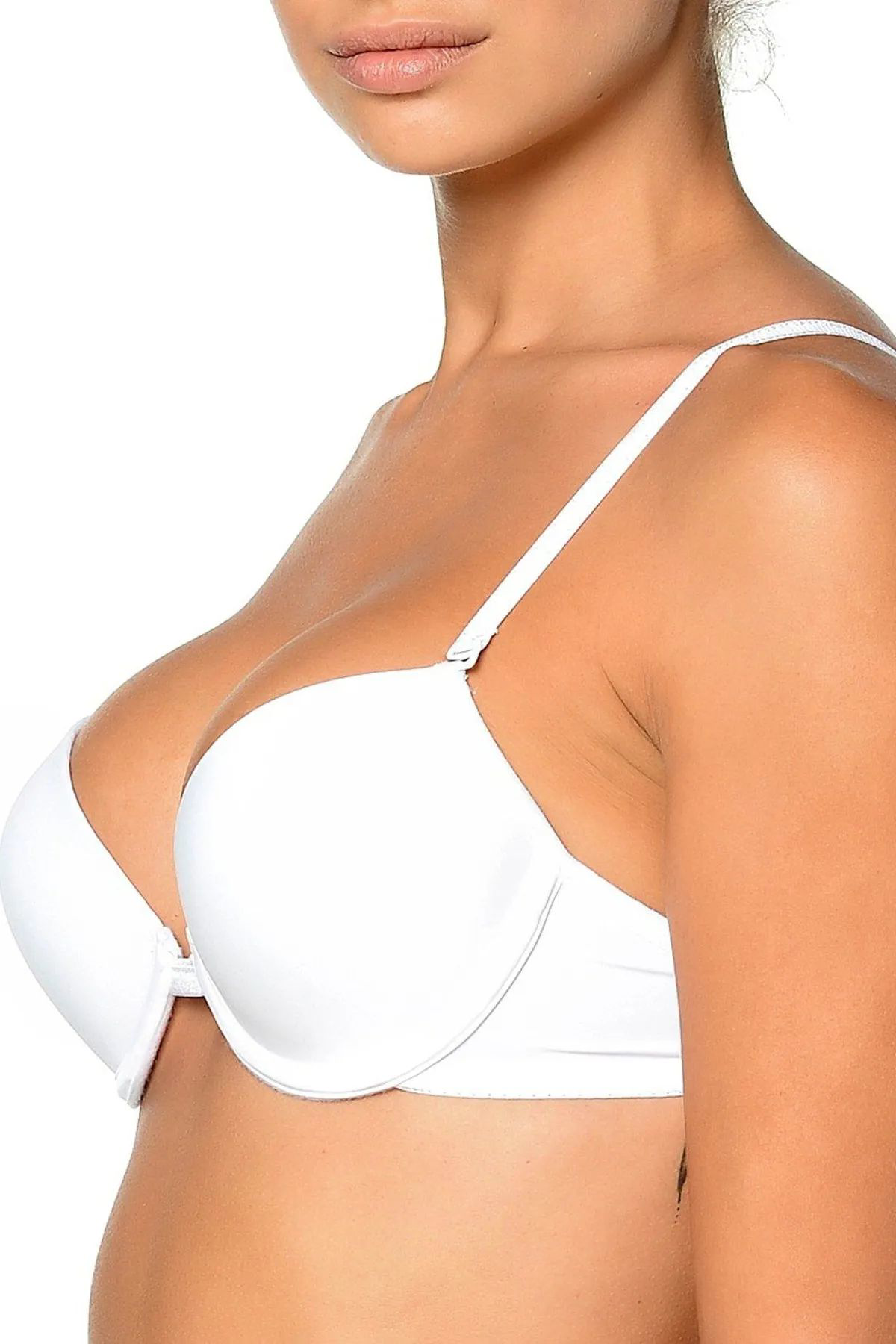 Kadın Ekru Push-up Dolgulu Basıc Sütyen 2350