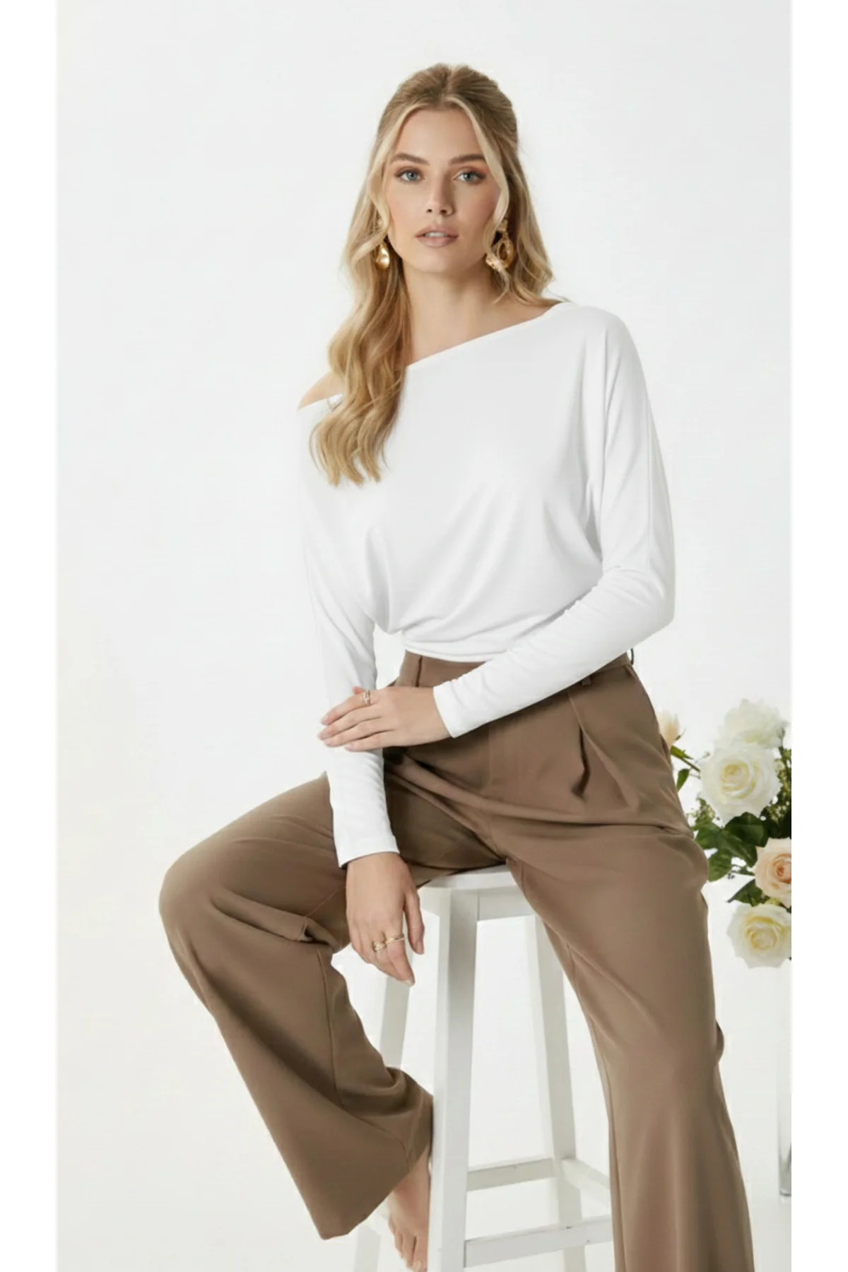 Kadın Elegant Asimetrik Omuz Detaylı Bluz Kadın Elegant Asimetrik Omuz Detaylı Bluz Fiyatı, Yorumları ve Özellikleri