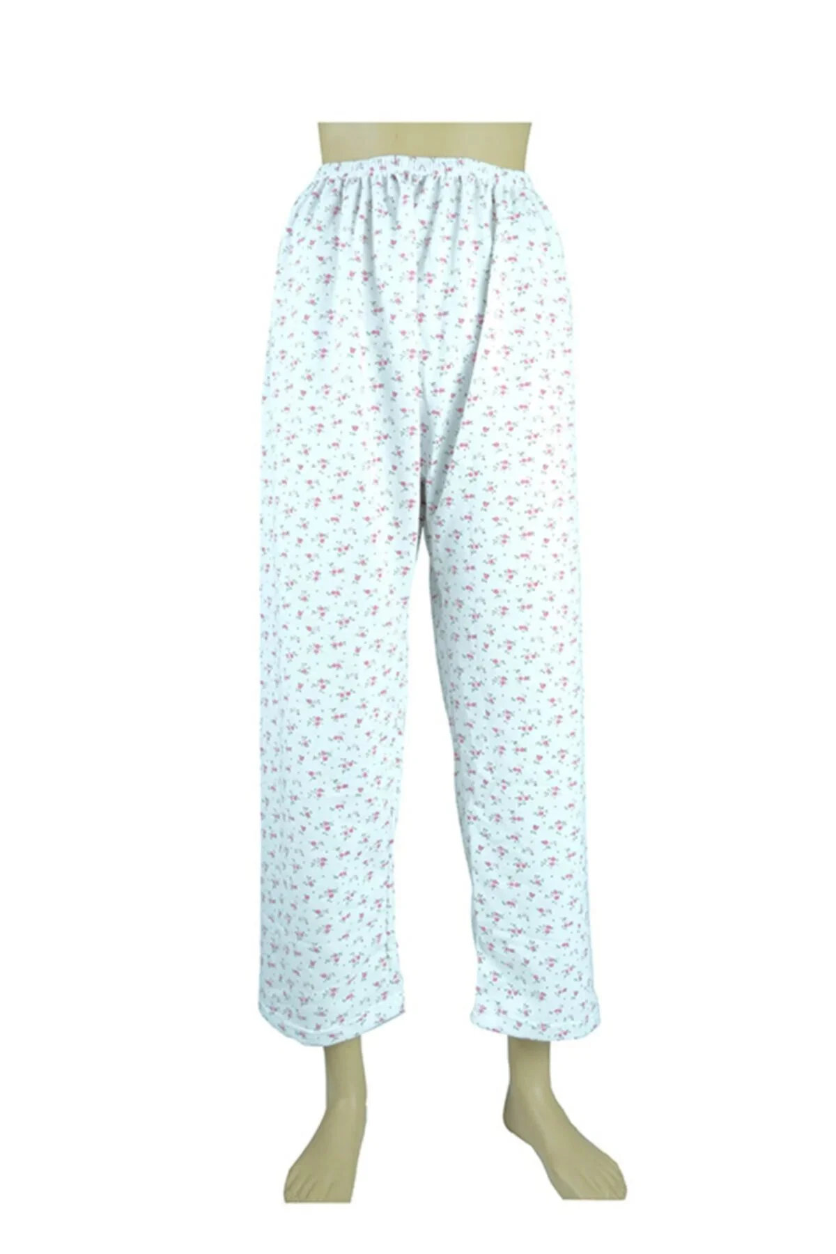Kadın Empirme Yazlık Pamuklu Pijama Anne Pijaması 3'lü