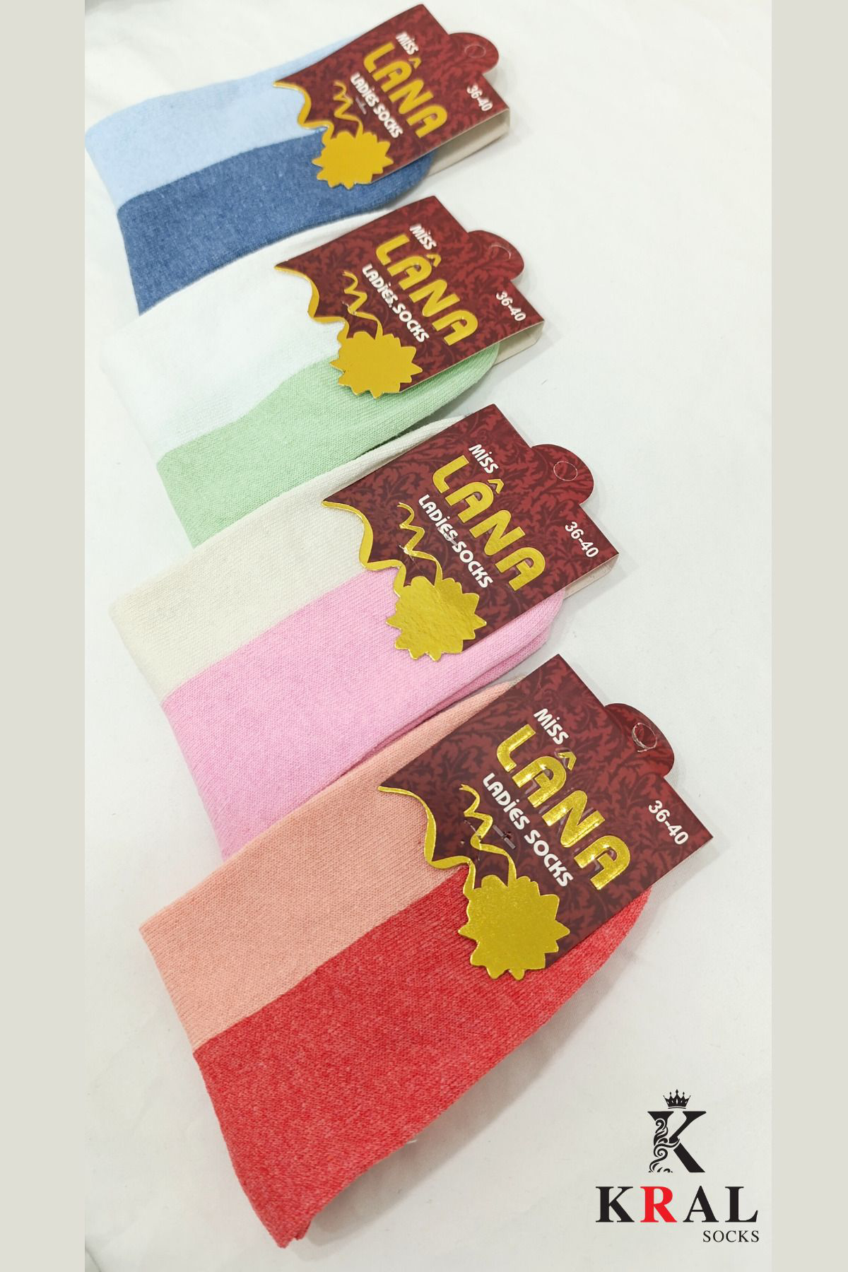 Kadın - Erkek (6 ÇİFT ) Düz Desen Ekonomik Bilek Boy Patik Çorap