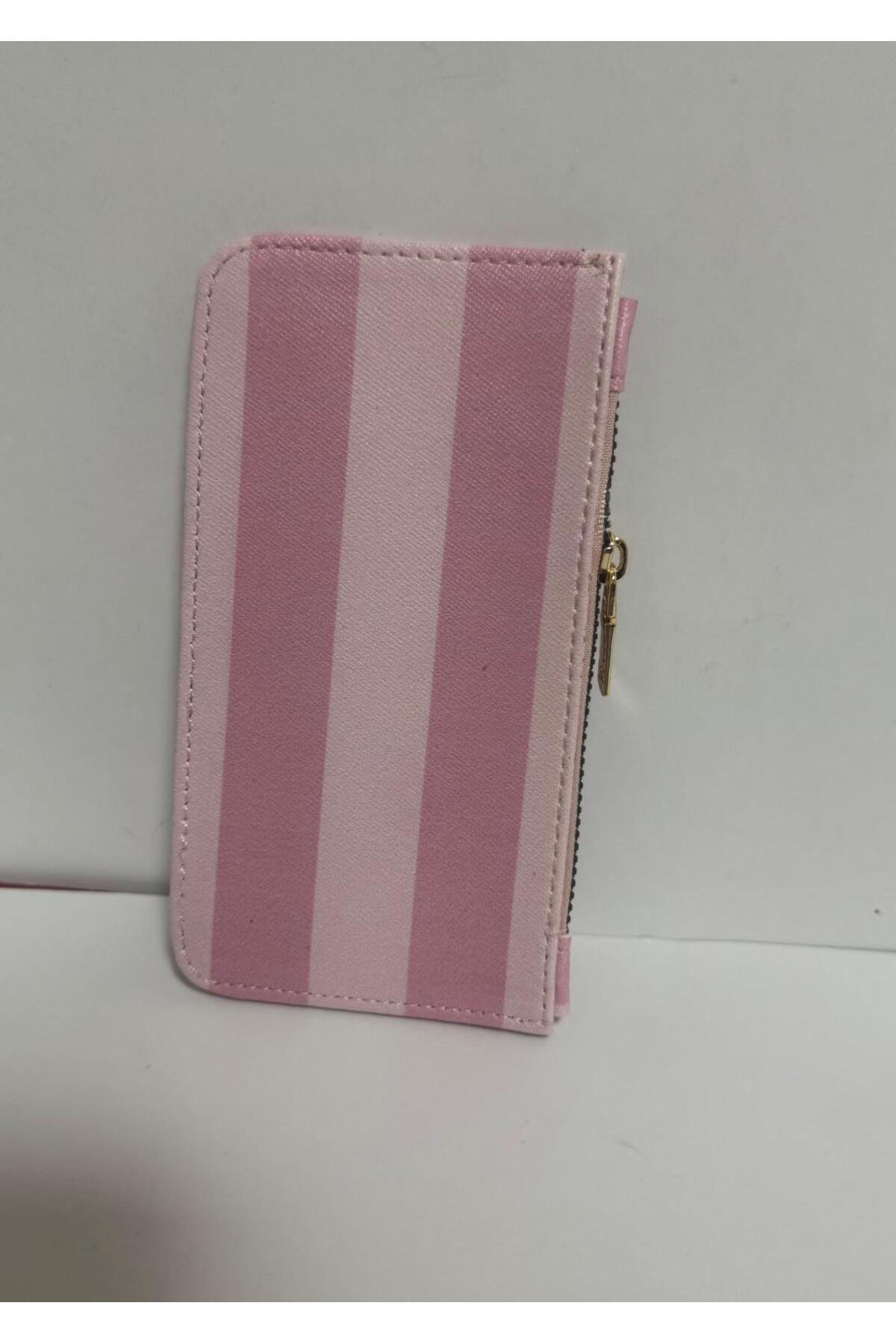 Kadın Fermuarlı Kartlık Pudra