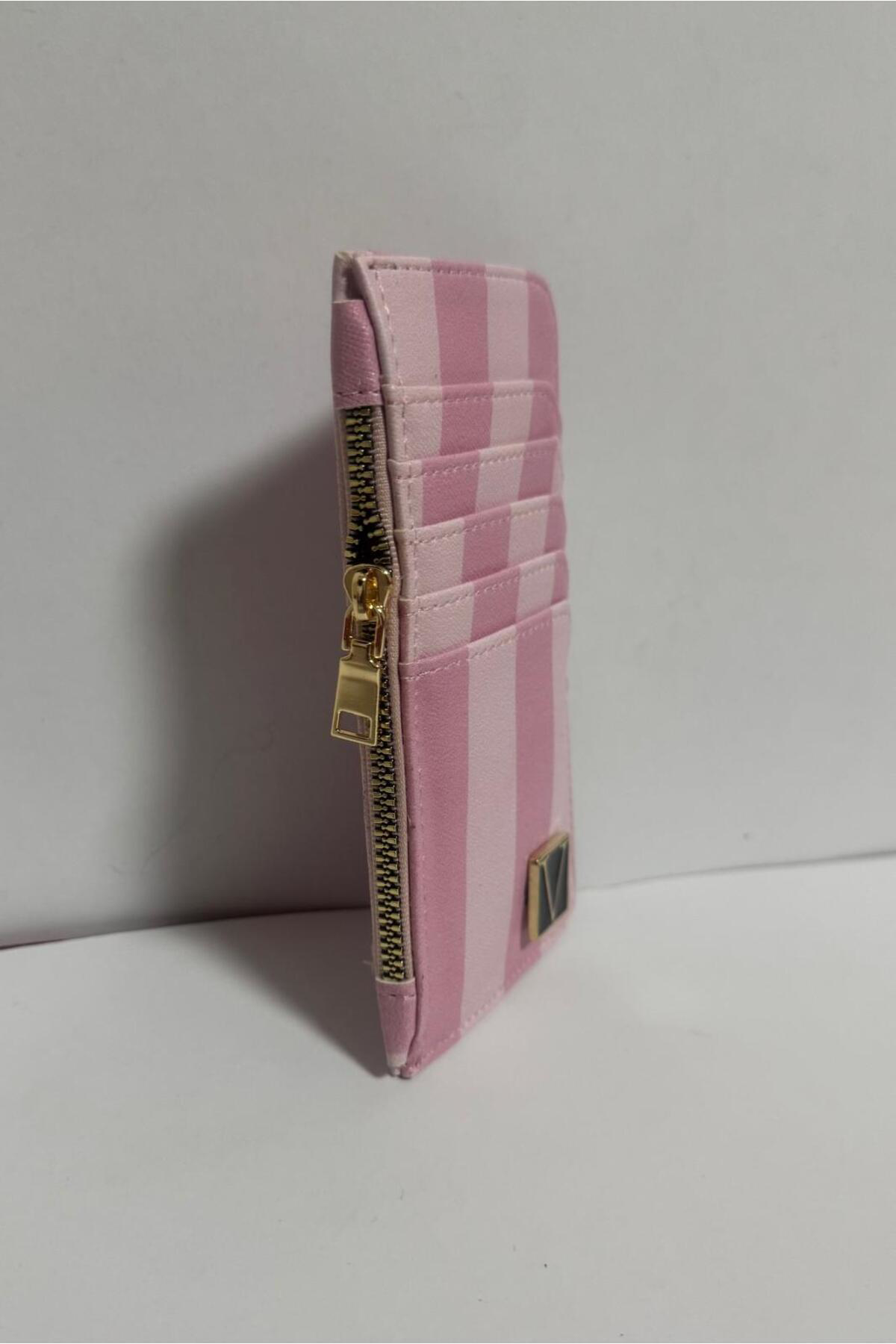 Kadın Fermuarlı Kartlık Pudra