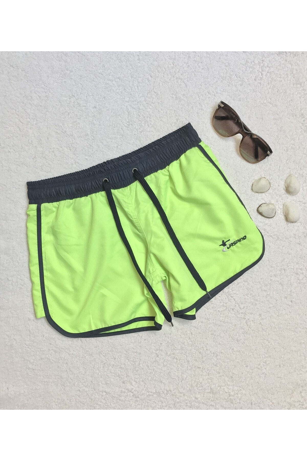 Jaspino Kadin Fistik Yeşili Deniz Şort Mayo