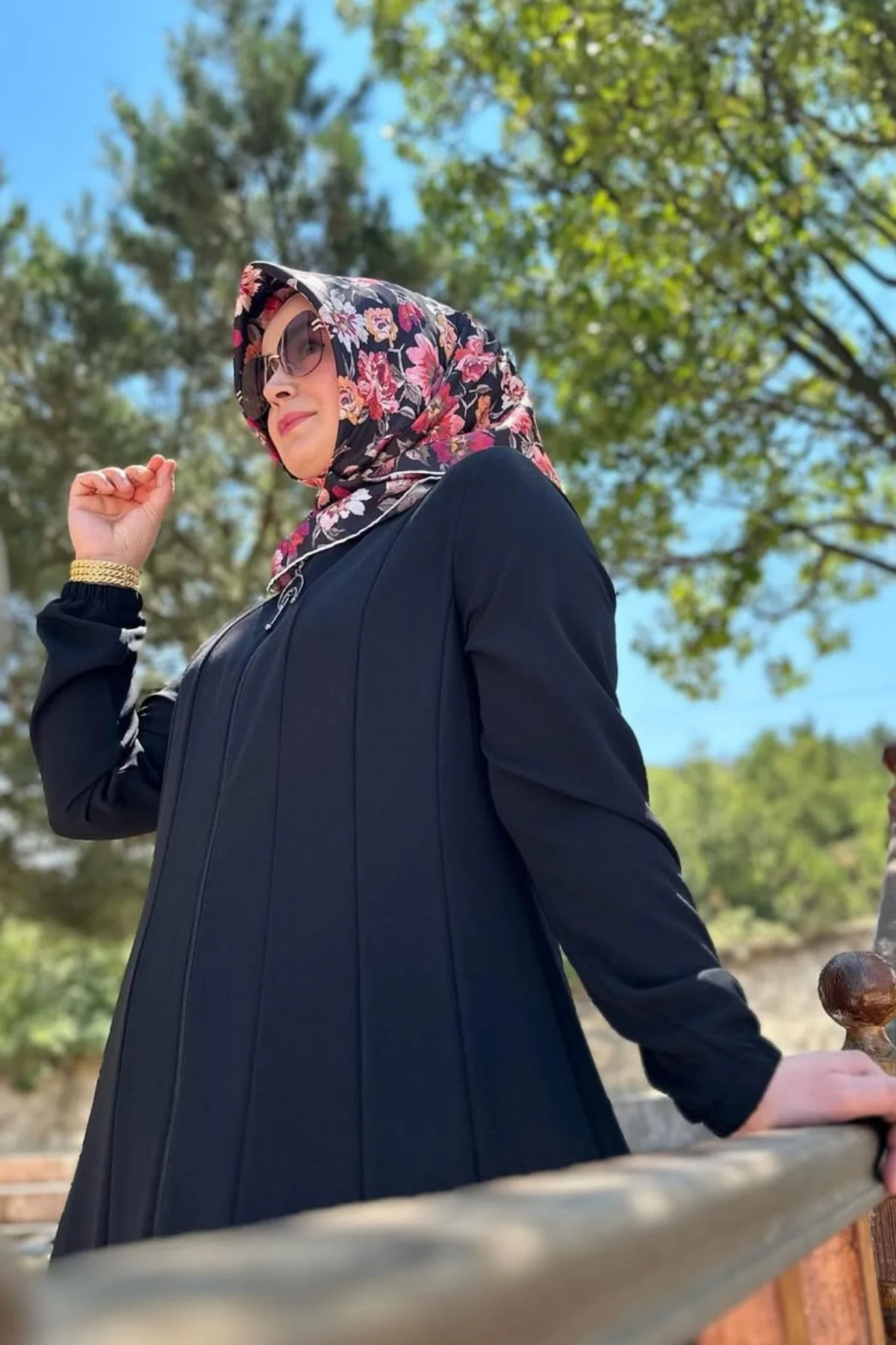 Kadın Giyim Büyük Beden Tesettür 16 Parça Mevlana Ferace