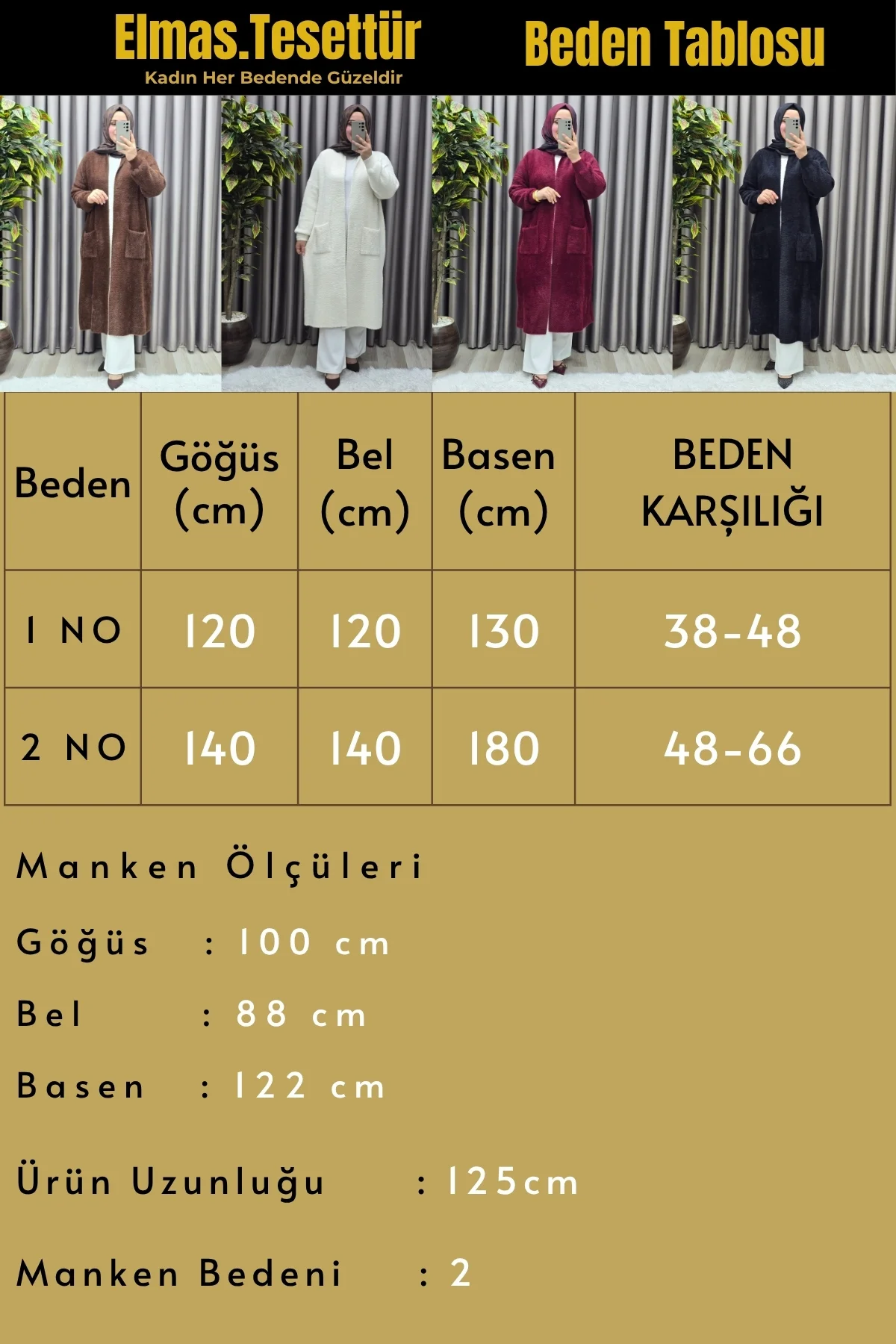Kadın Giyim Büyük Beden Sakallı Yumoş Cepli Uzun Boy Spor Hırka