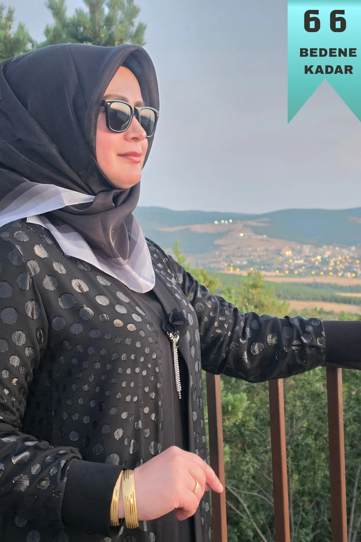 Kadın Giyim Büyük Beden Broşlu Puantiyeli Jakar Baskılı İkili Abiye Fiyatı, Yorumları ve Özellikleri