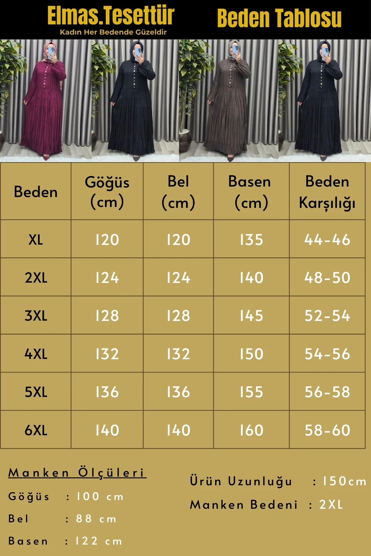 Kadın Giyim Büyük Beden Presli Modal Cupra Katlı Düğmeli Elbise Fiyatı, Yorumları ve Özellikleri