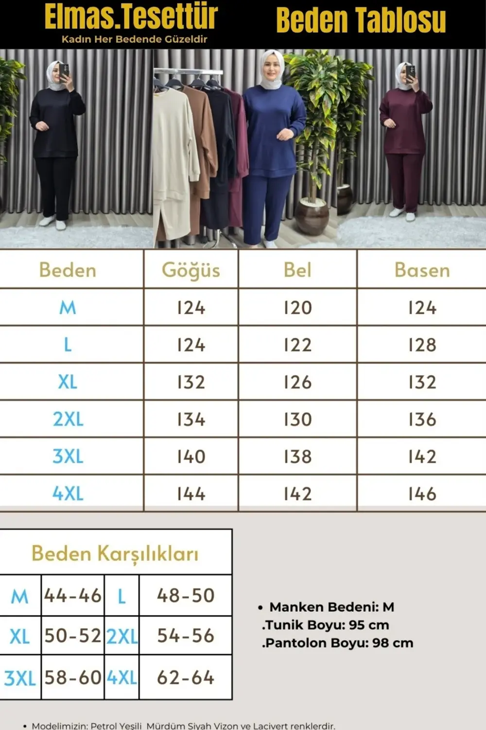 Kadın Giyim Büyük Beden Spor İkili Takım