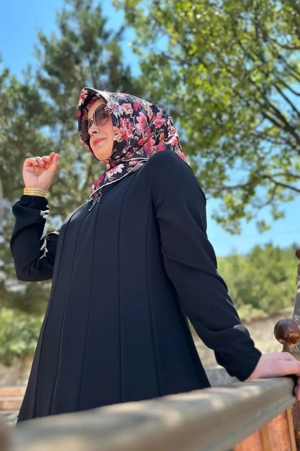 Kadın Giyim Büyük Beden Tesettür 16 Parça Mevlana Ferace