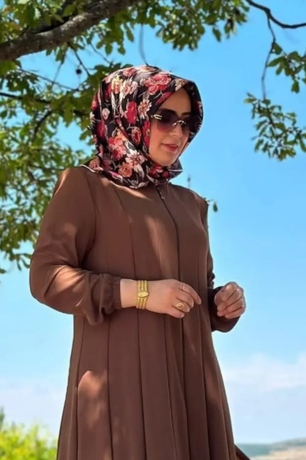 Kadın Giyim Büyük Beden Tesettür 16 Parça Mevlana Ferace