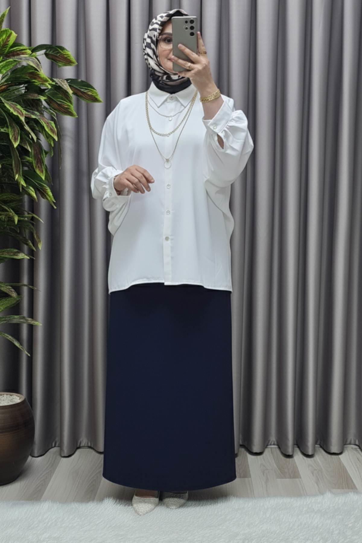 Kadın Giyim Krep Kalem Etek